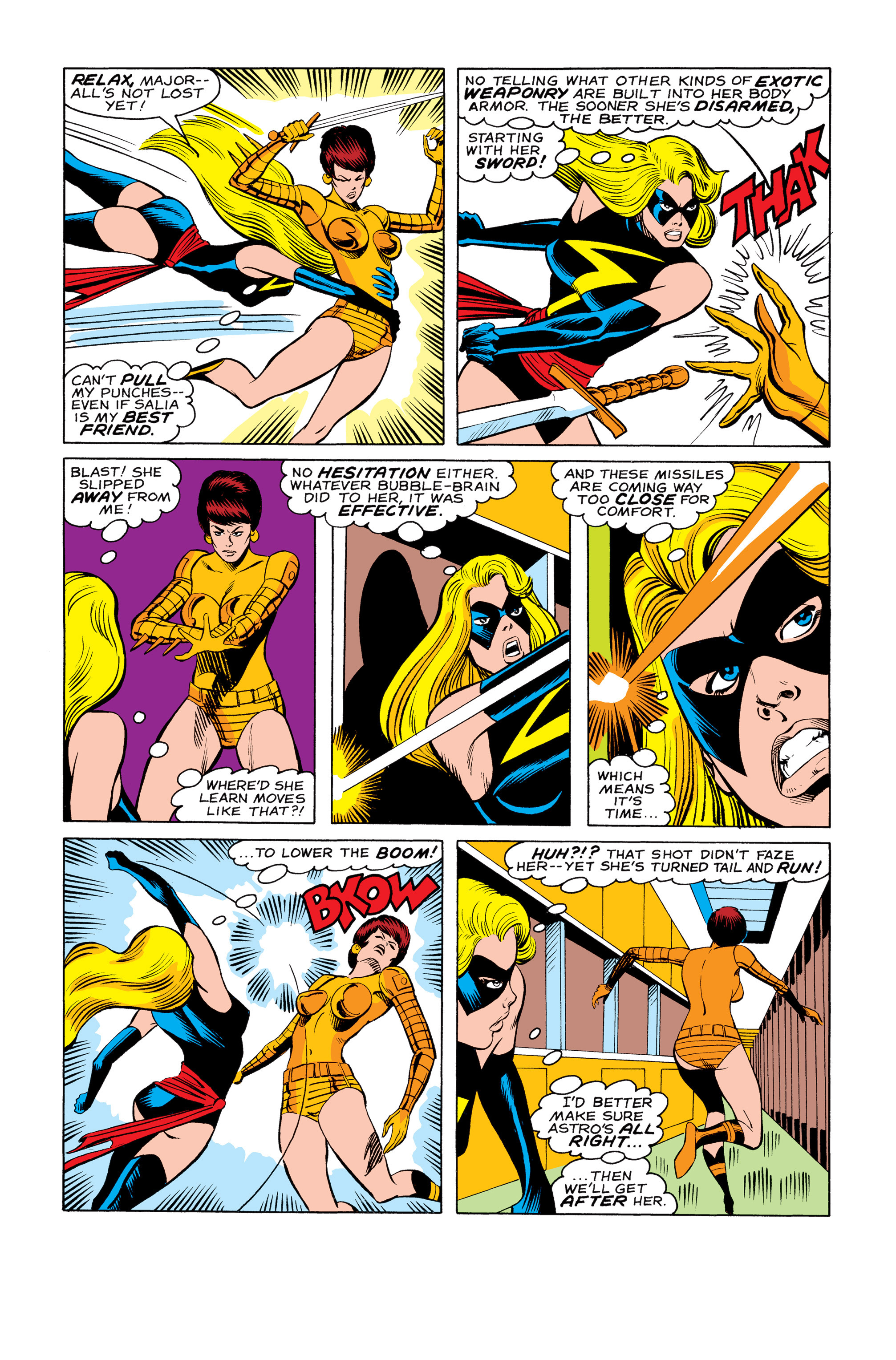 Read online Ms. Marvel (1977) comic -  Issue #23 - 12