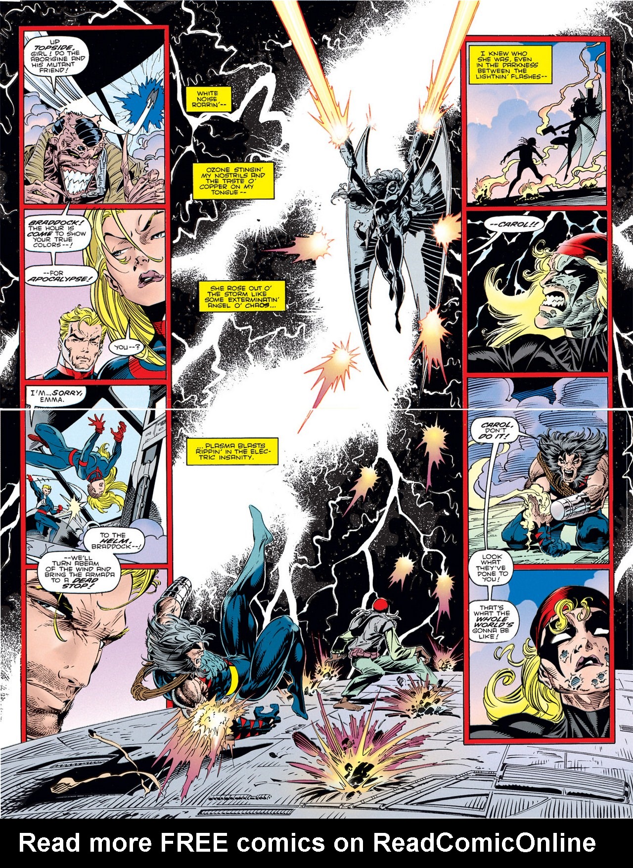 Read online Weapon X (1995) comic -  Issue #4 - 14