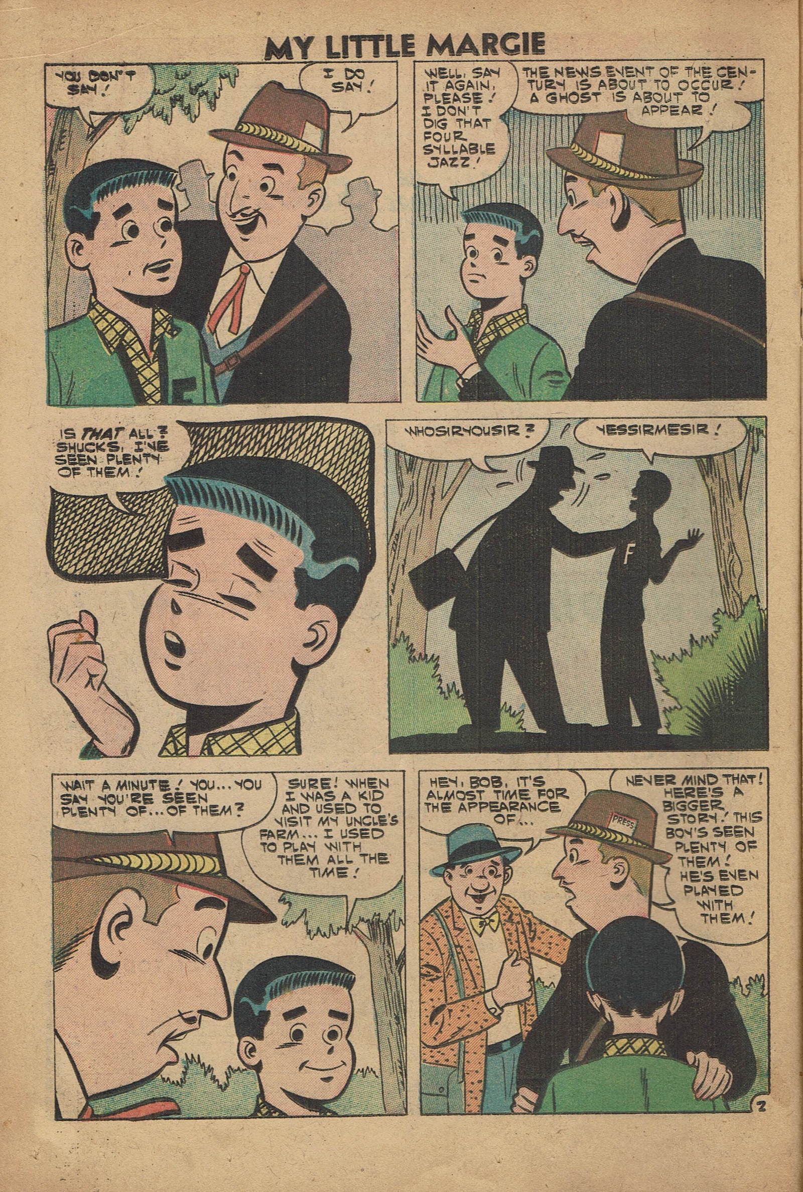 Read online My Little Margie (1954) comic -  Issue #34 - 16