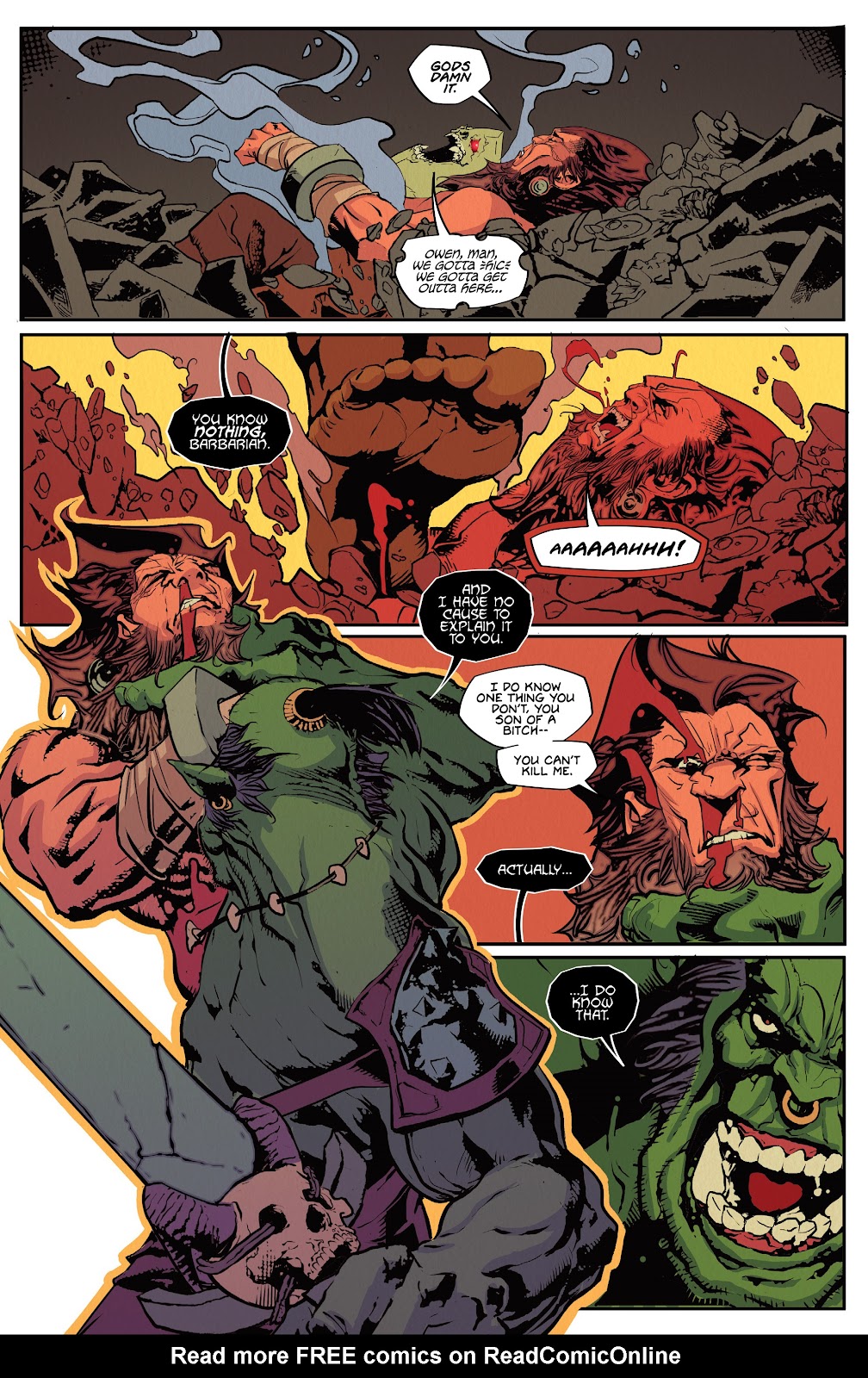 Barbaric: Axe to Grind issue 3 - Page 27
