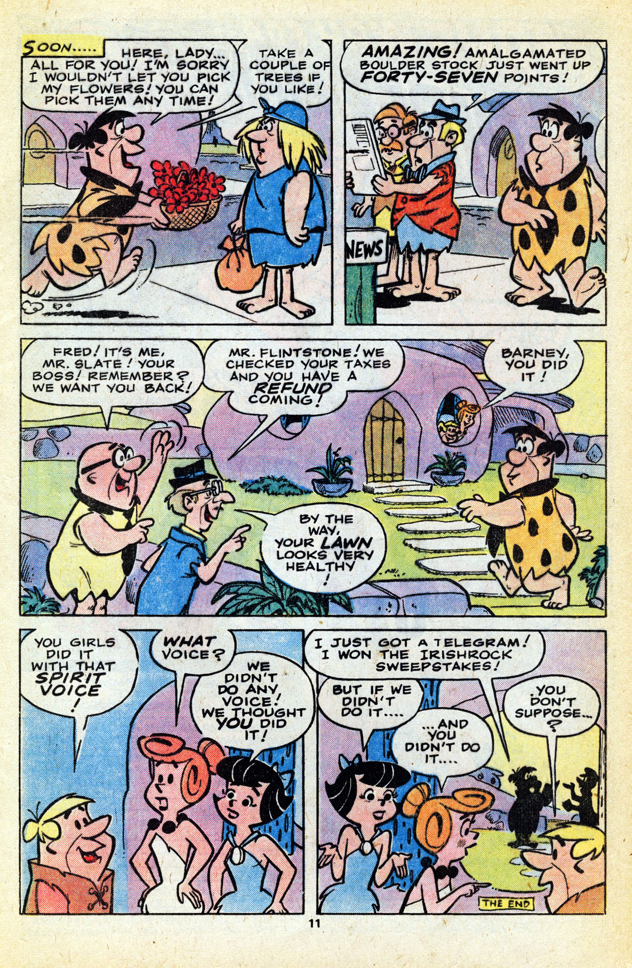 Read online The Flintstones (1977) comic -  Issue #7 - 13