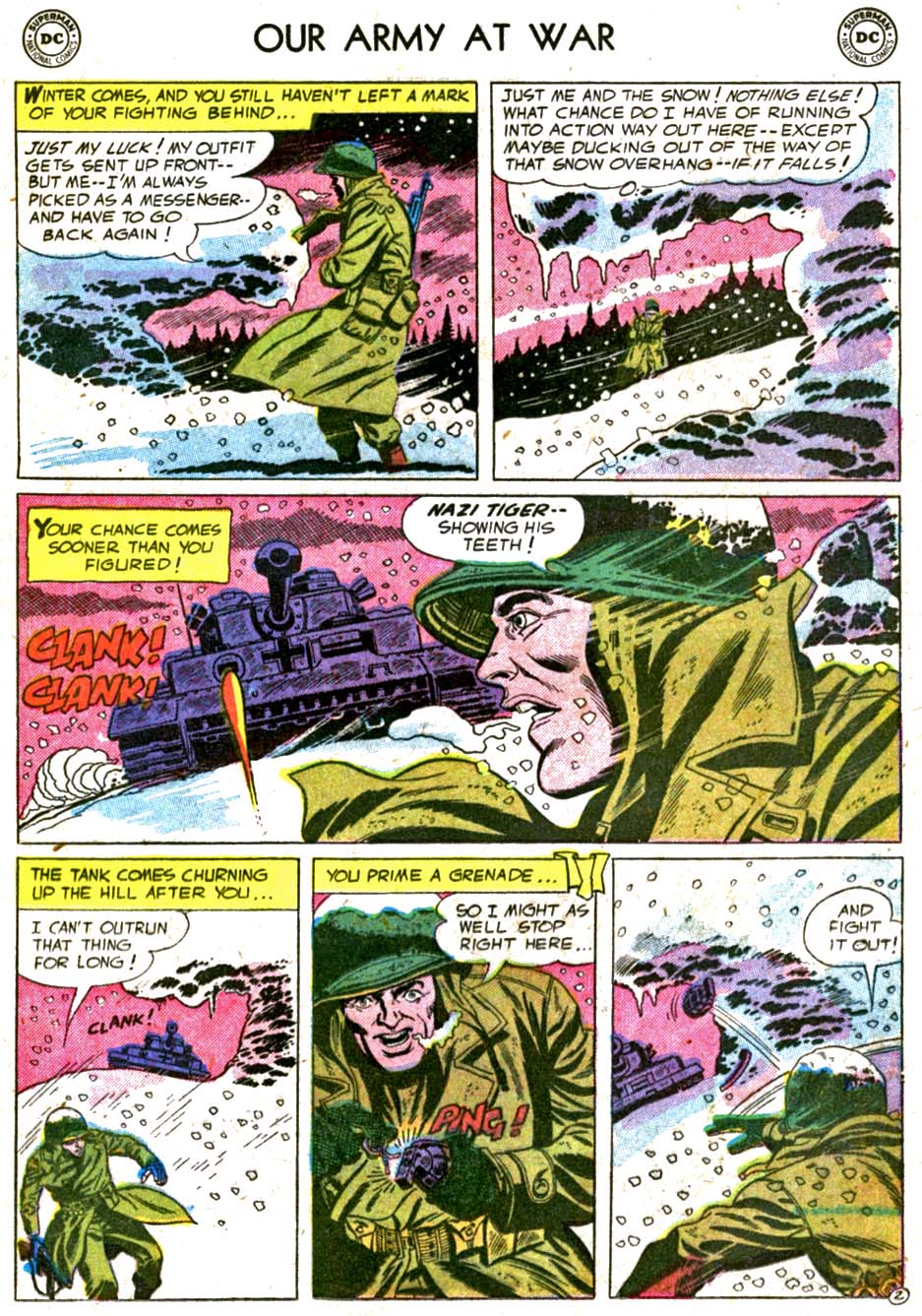 Read online Our Army at War (1952) comic -  Issue #49 - 13