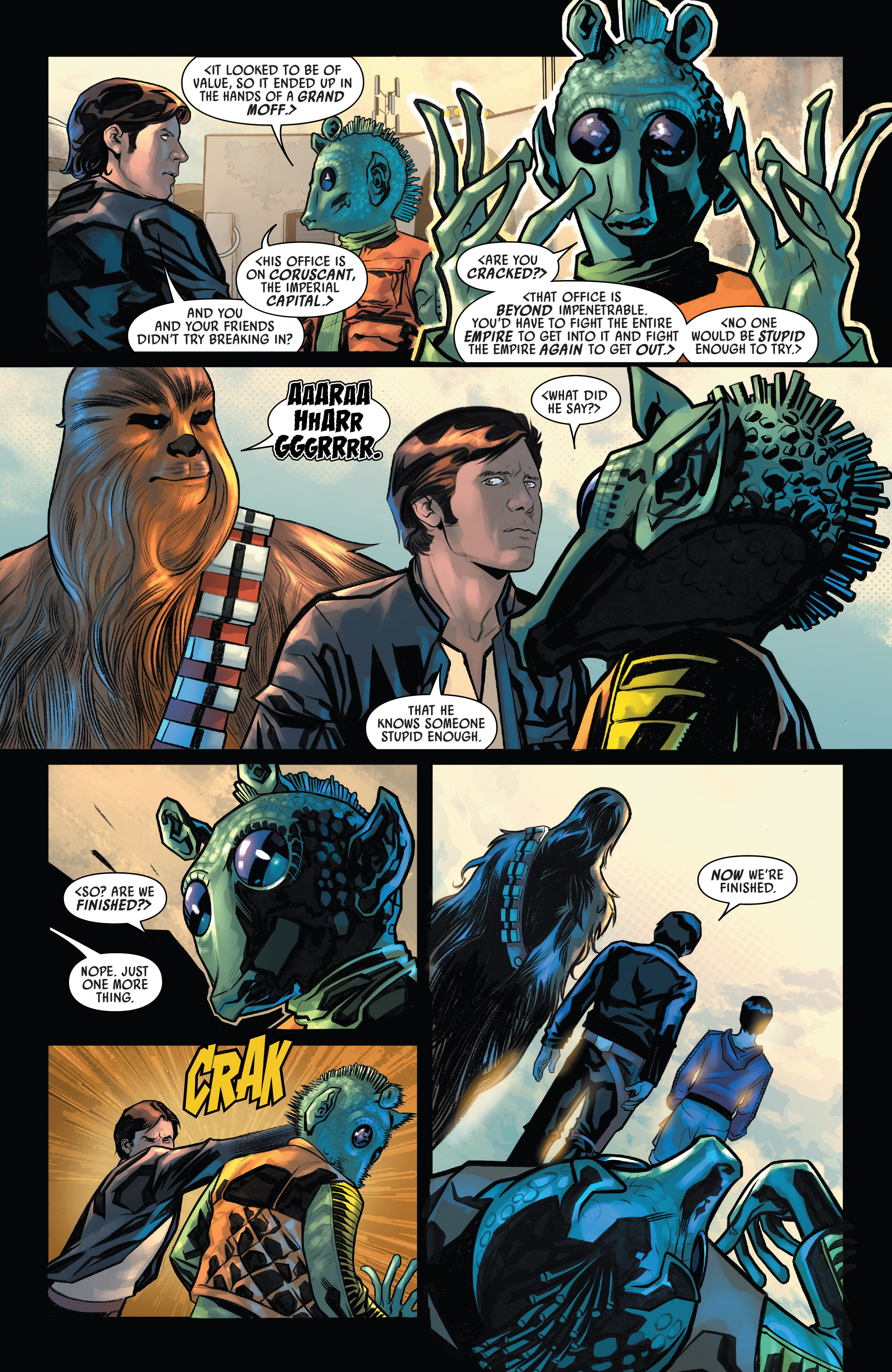 Read online Star Wars: Han Solo & Chewbacca comic -  Issue #8 - 5