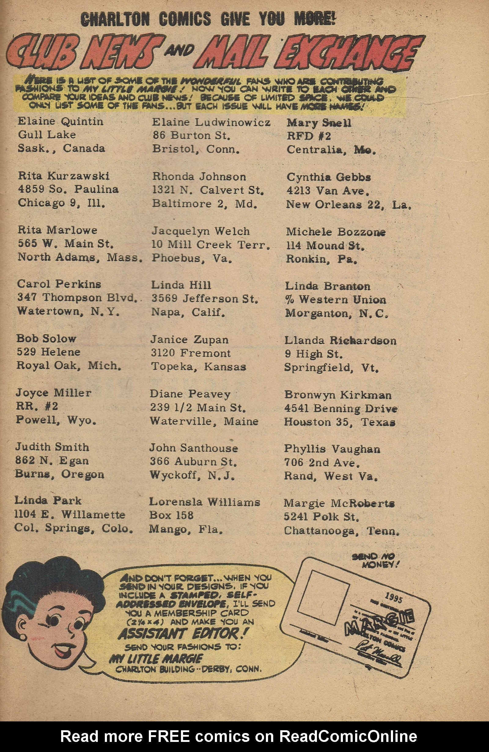 Read online My Little Margie (1954) comic -  Issue #34 - 32