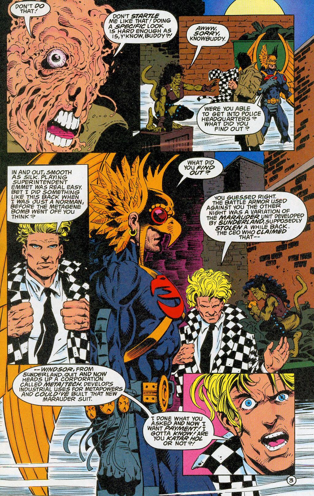 Read online Hawkman (1993) comic -  Issue #3 - 4