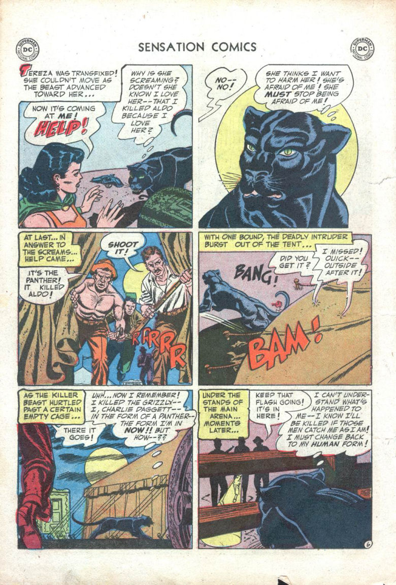 Read online Sensation (Mystery) Comics comic -  Issue #109 - 18