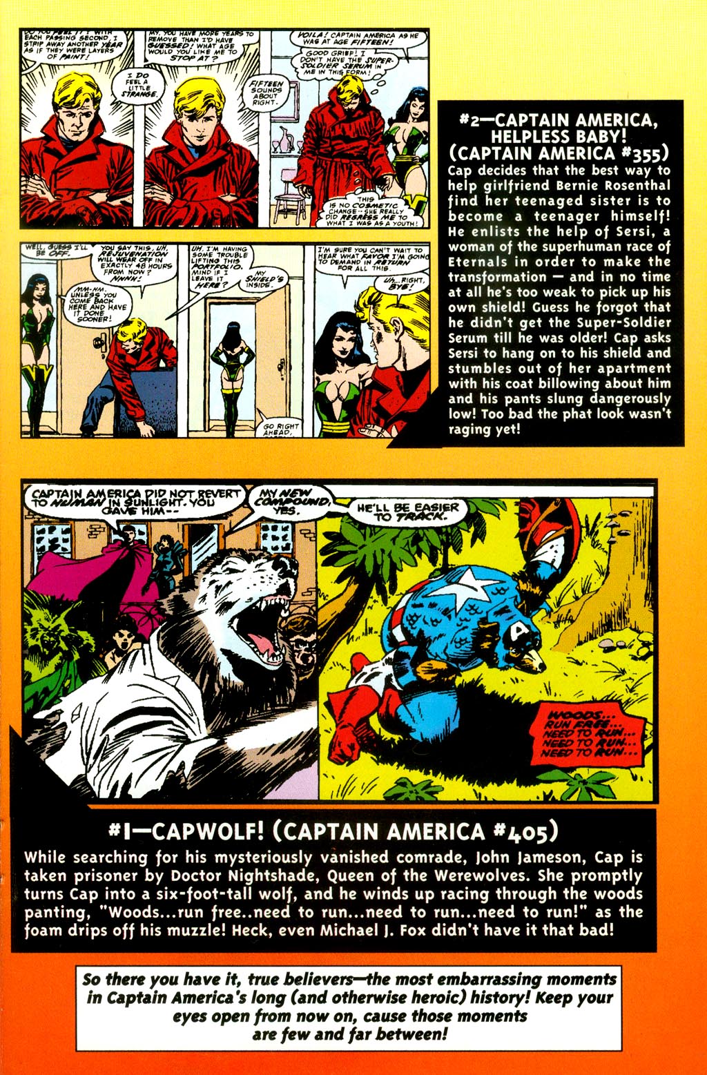 Read online Captain America: The Legend comic -  Issue # Full - 30