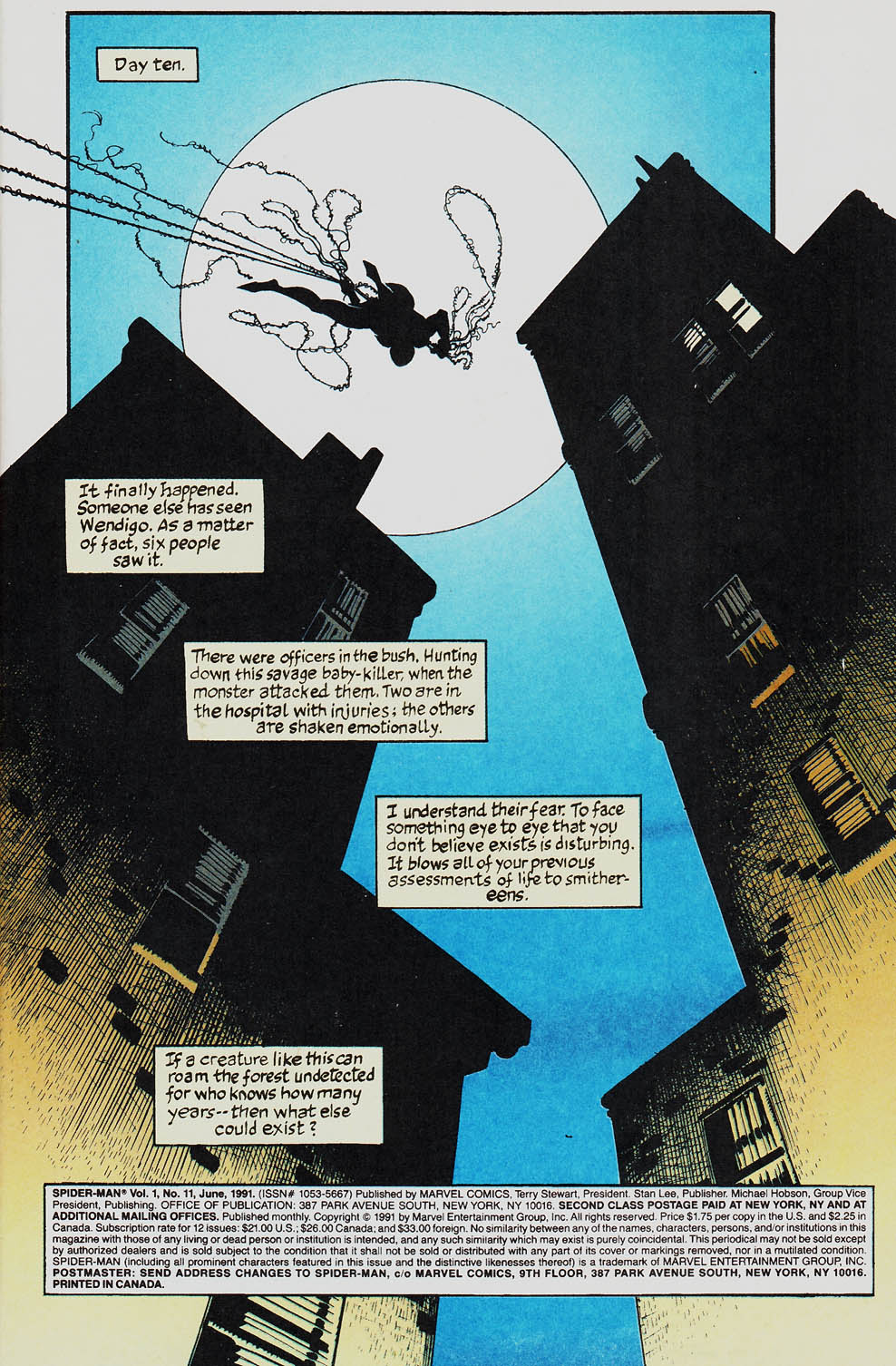 Read online Spider-Man (1990) comic -  Issue #11 - Perceptions Part 4 of 5 - 2