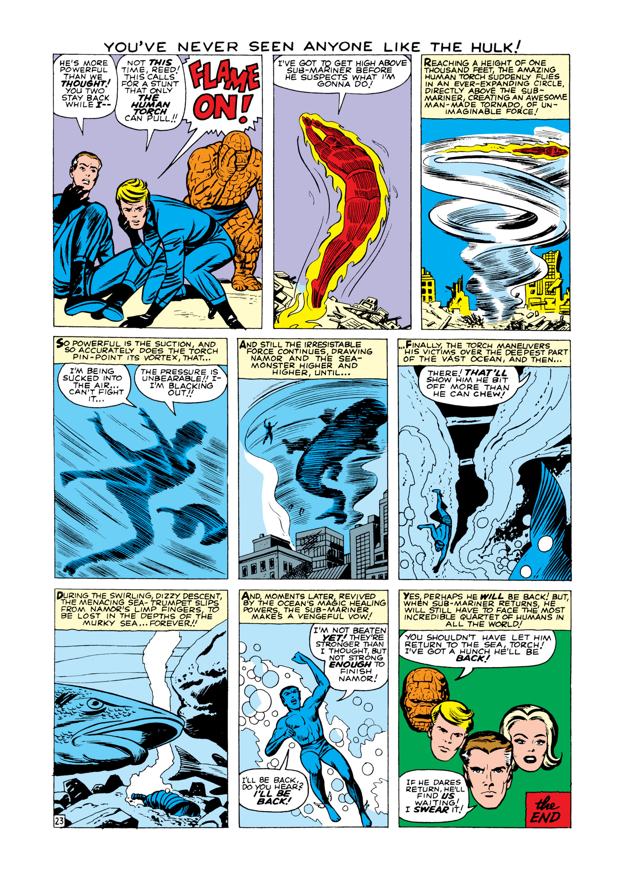 Read online Fantastic Four (1961) comic -  Issue #4 - 24