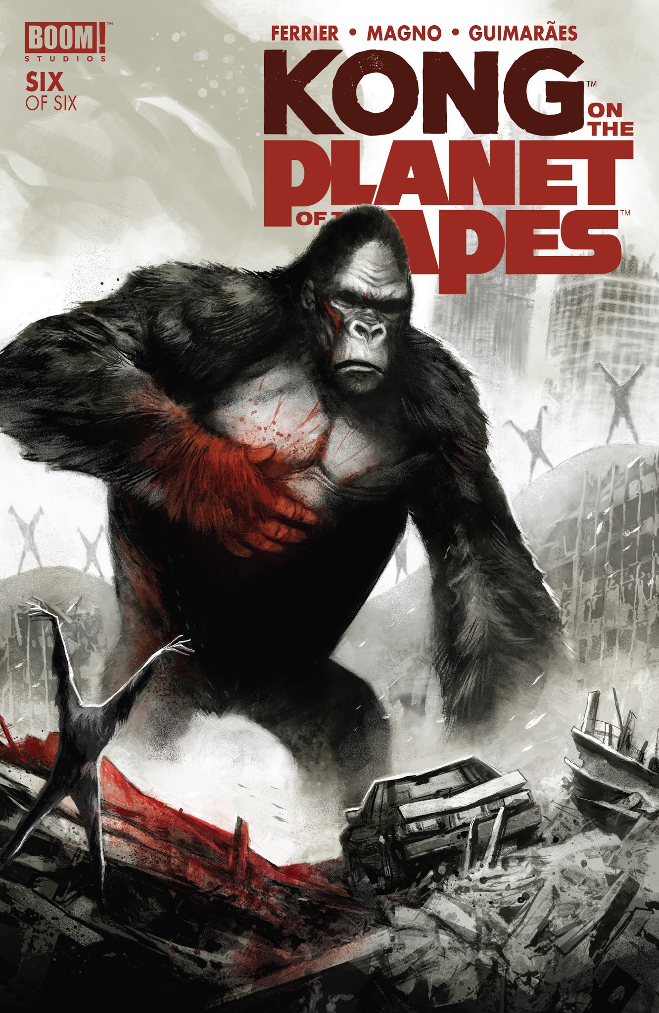 Read online Kong on the Planet of the Apes comic -  Issue #6 - 1
