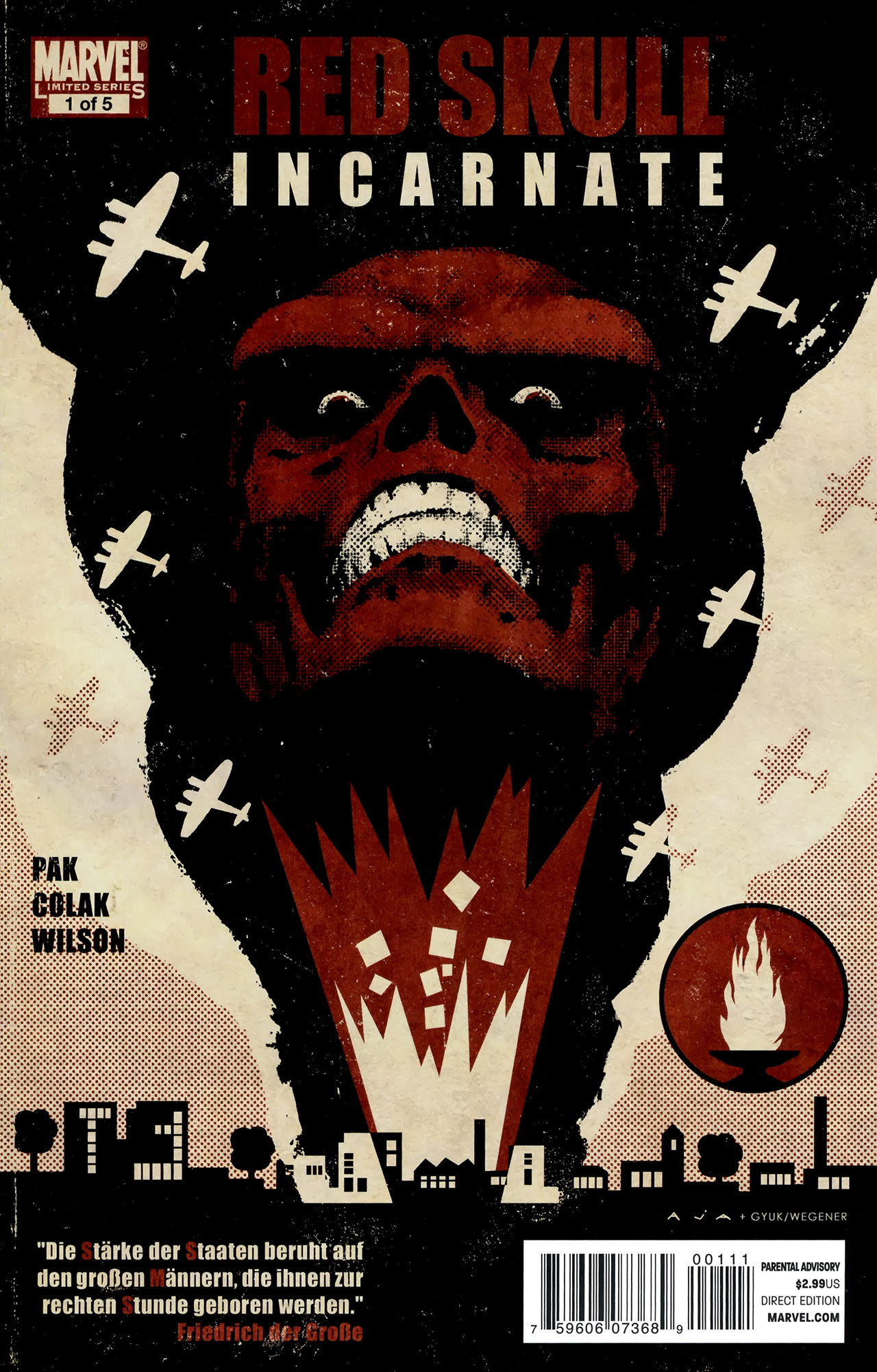 Read online Red Skull comic -  Issue #1 - 1