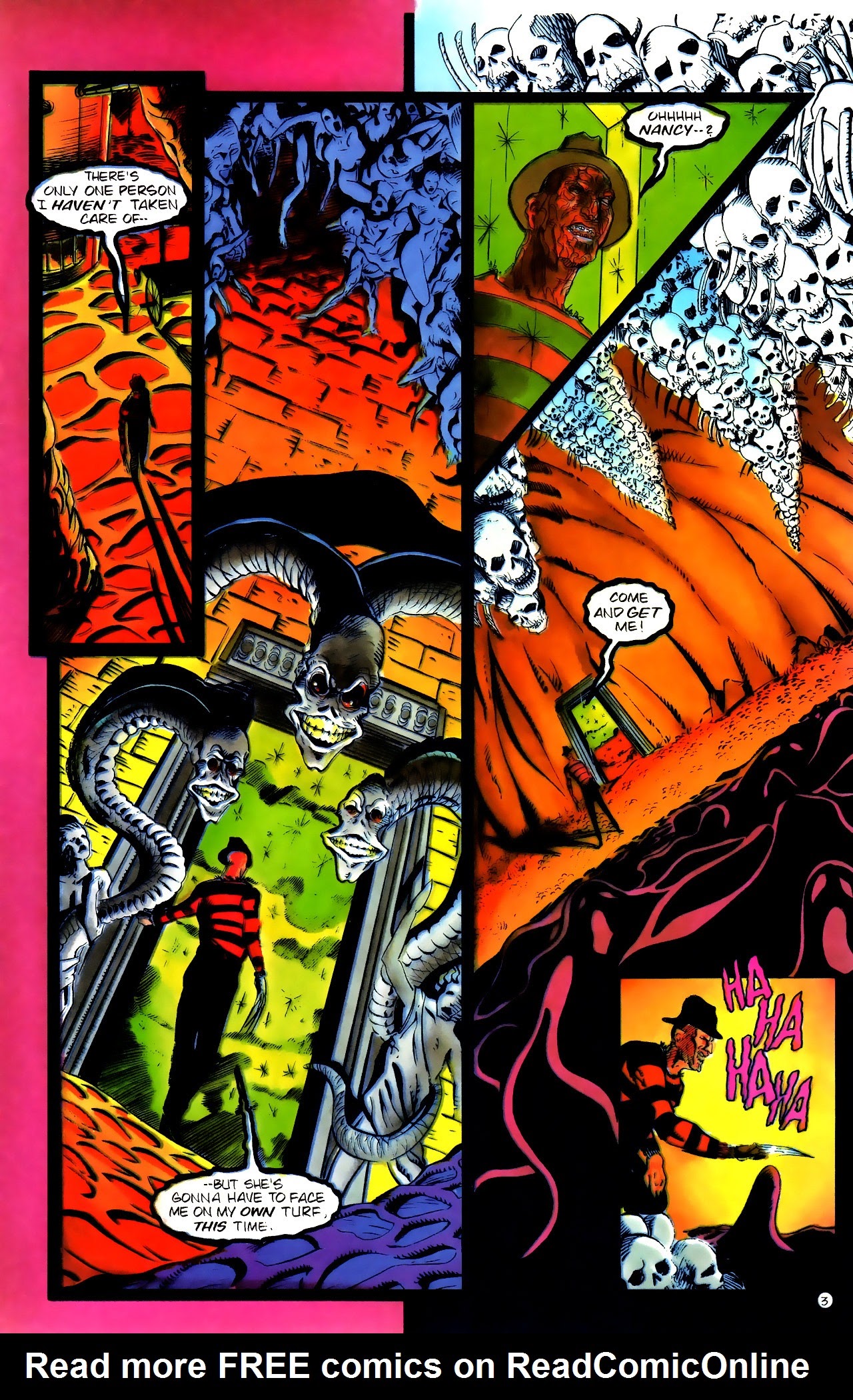 Read online Nightmares On Elm Street comic -  Issue #5 - 4