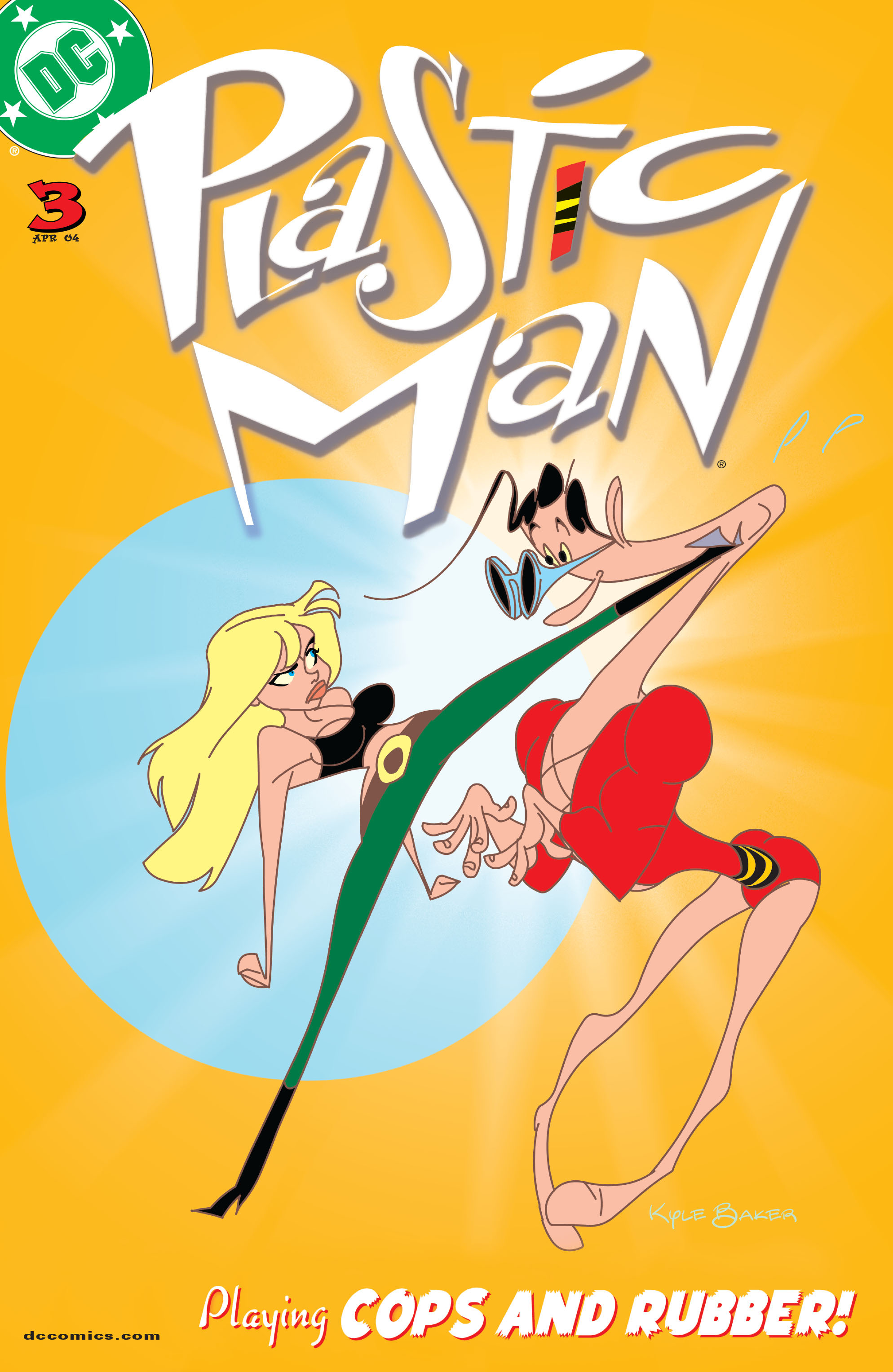 Read online Plastic Man (2004) comic -  Issue #3 - 1