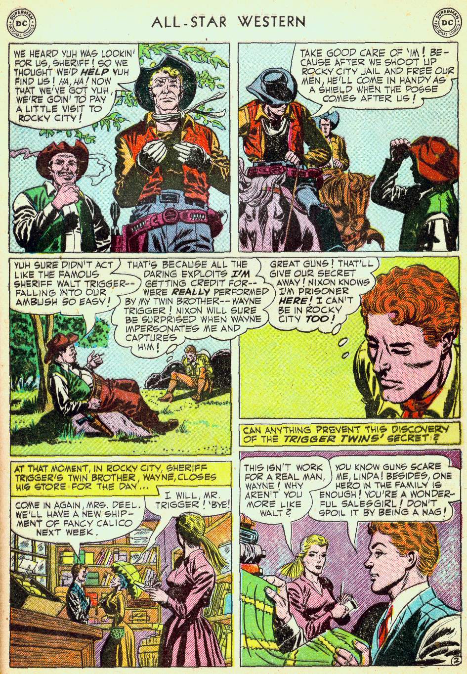 Read online All-Star Western (1951) comic -  Issue #63 - 29
