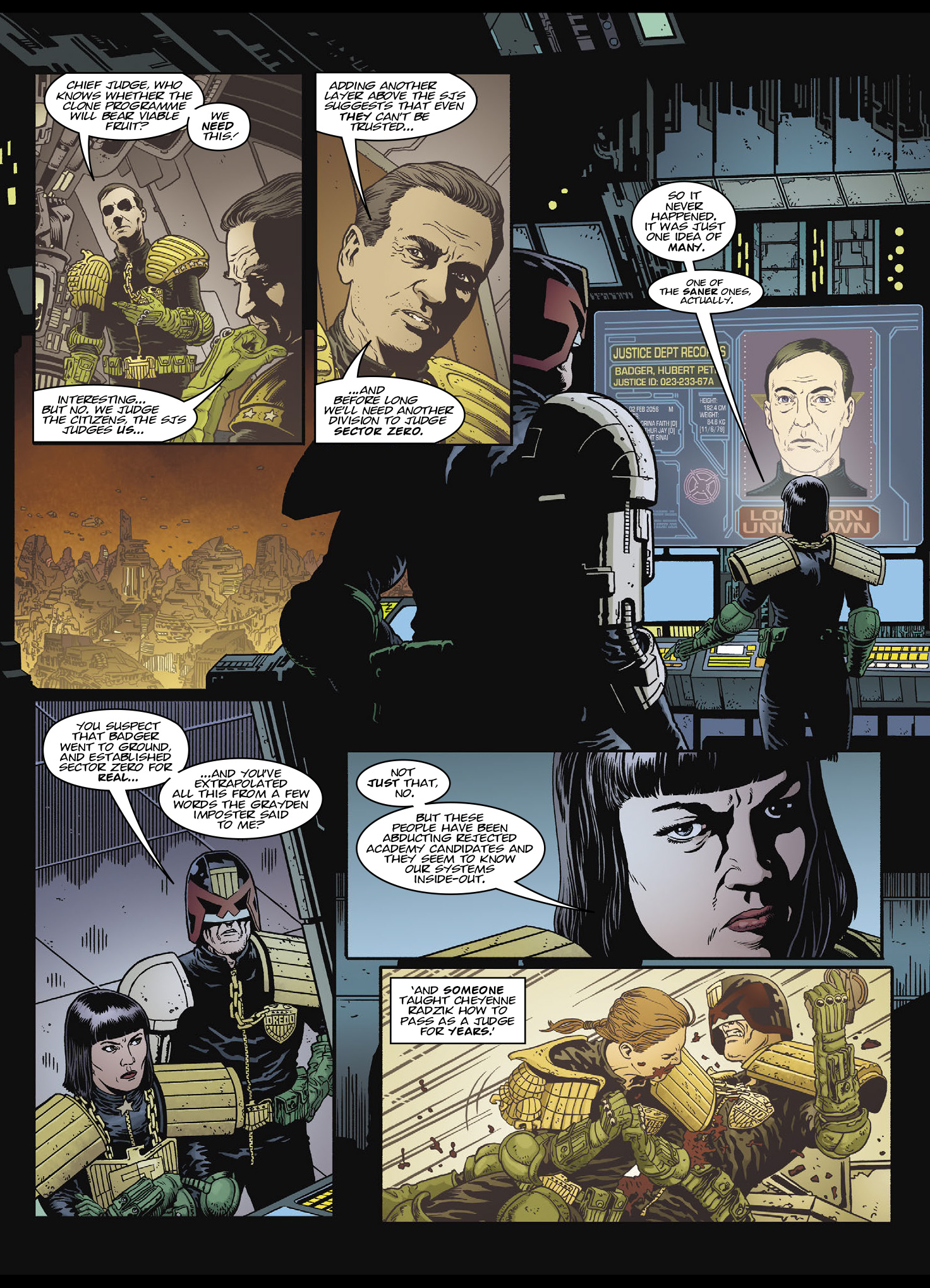 Read online Judge Dredd Megazine (Vol. 5) comic -  Issue #450 - 90