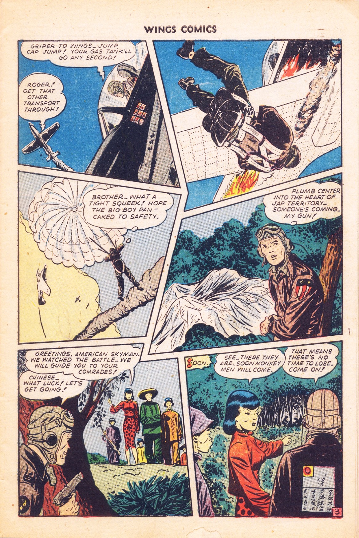 Read online Wings Comics comic -  Issue #57 - 5