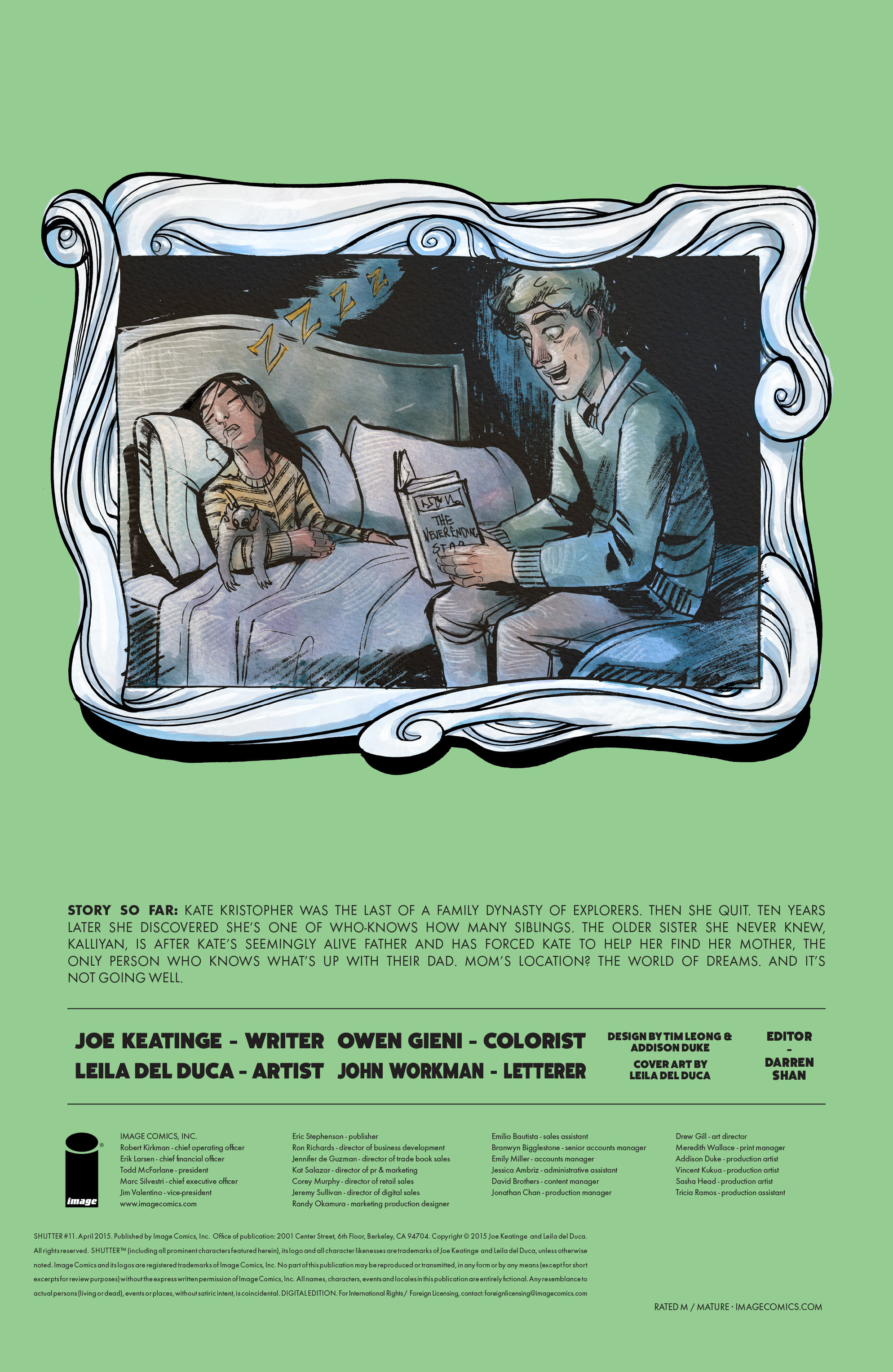 Read online Shutter comic -  Issue #11 - 30