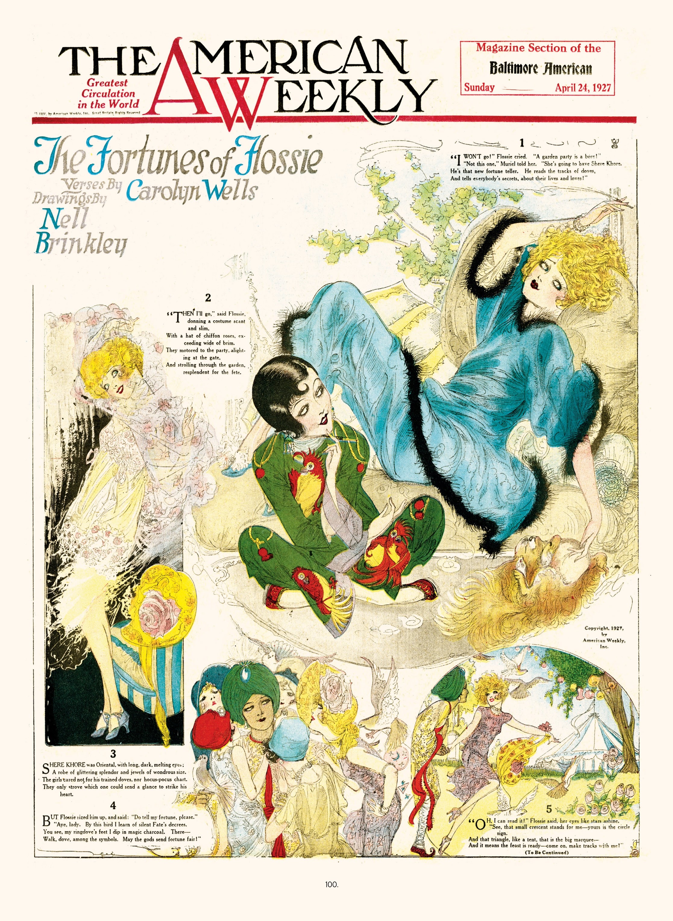 Read online The Brinkley Girls: The Best of Nell Brinkley's Cartoons comic -  Issue # TPB - 100