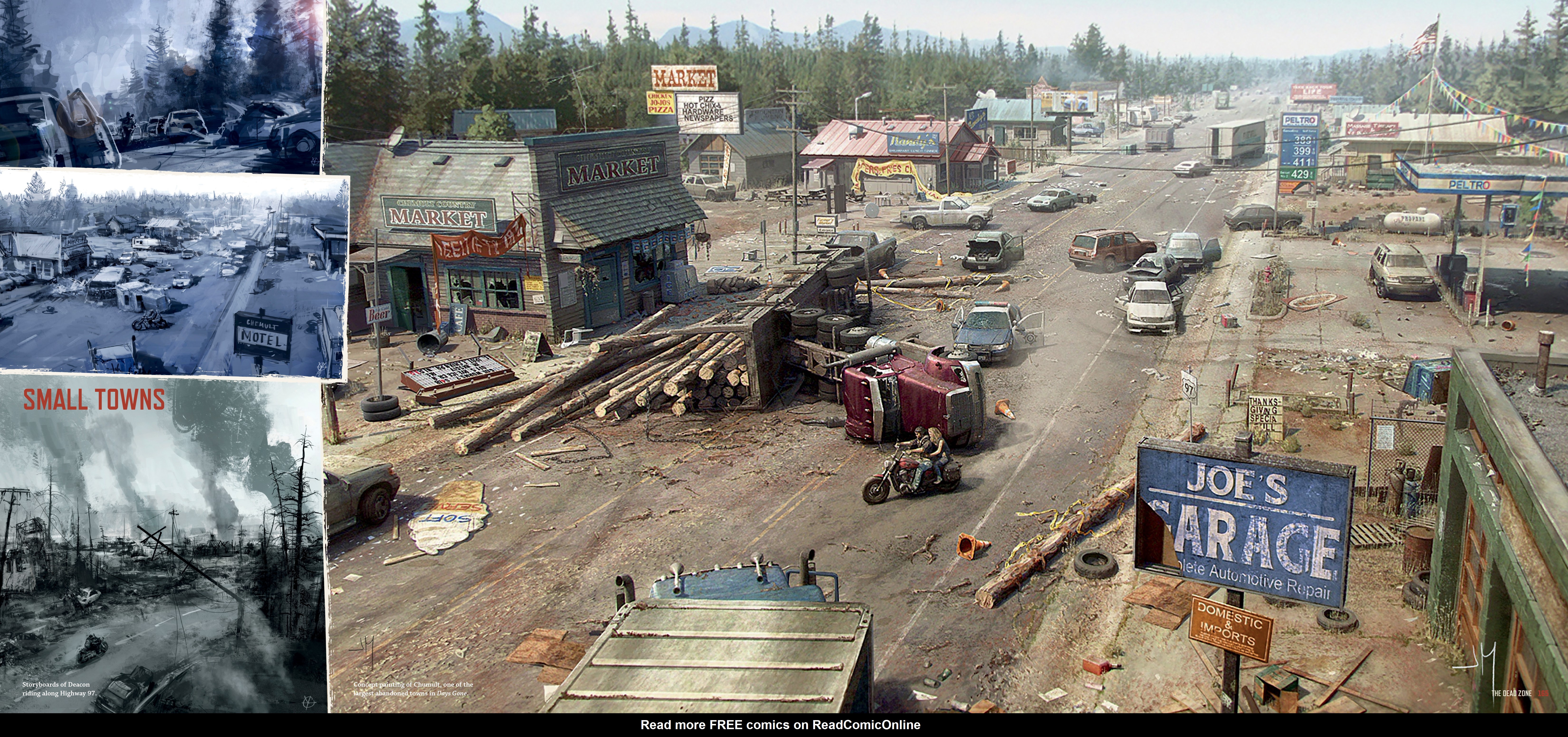 Read online The Art of Days Gone comic -  Issue # TPB (Part 2) - 52