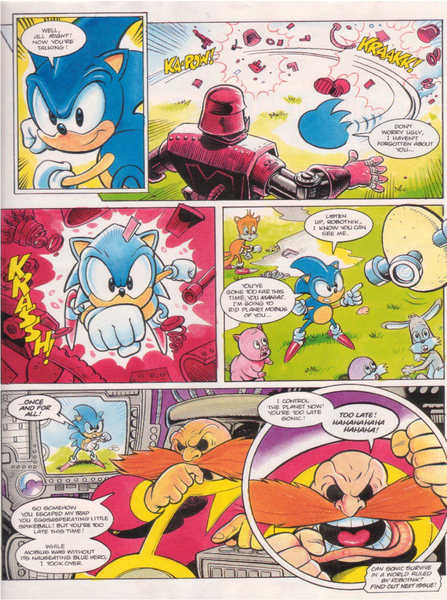 Read online Sonic the Comic comic -  Issue #9 - 9