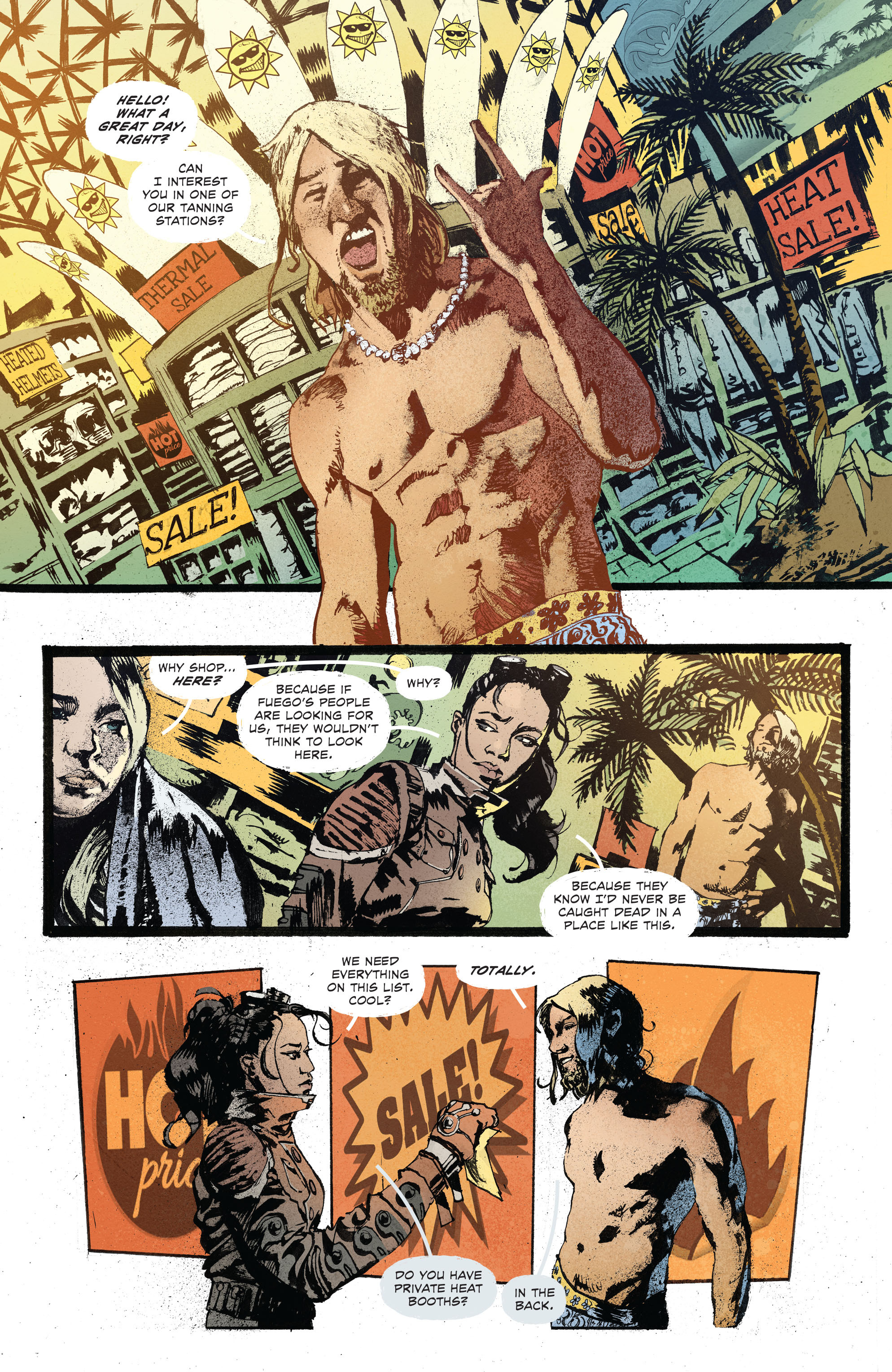 Read online Frostbite comic -  Issue #2 - 6