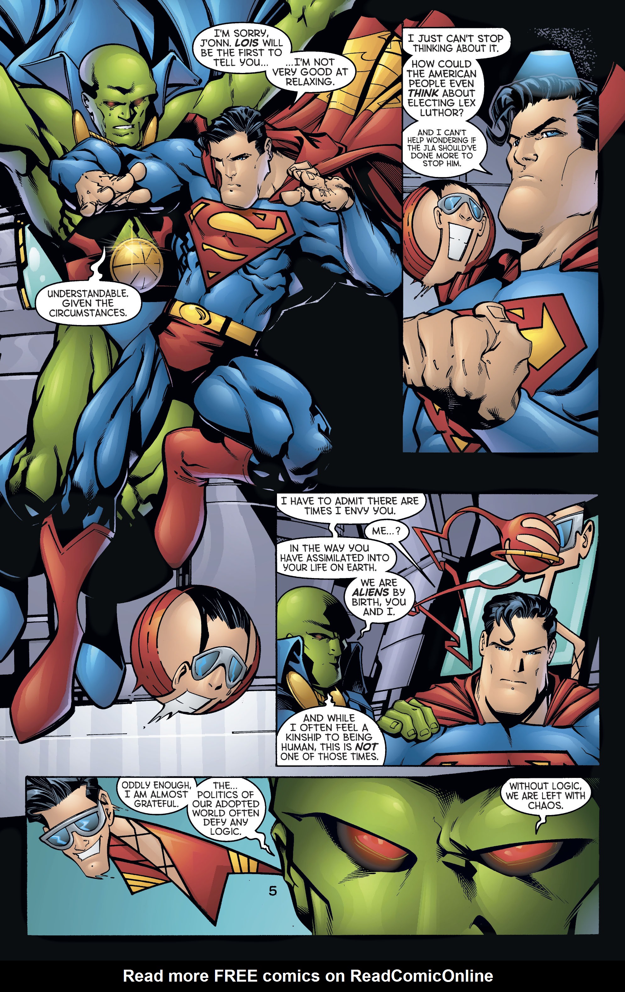 Read online Superman (1987) comic -  Issue #165 - 5