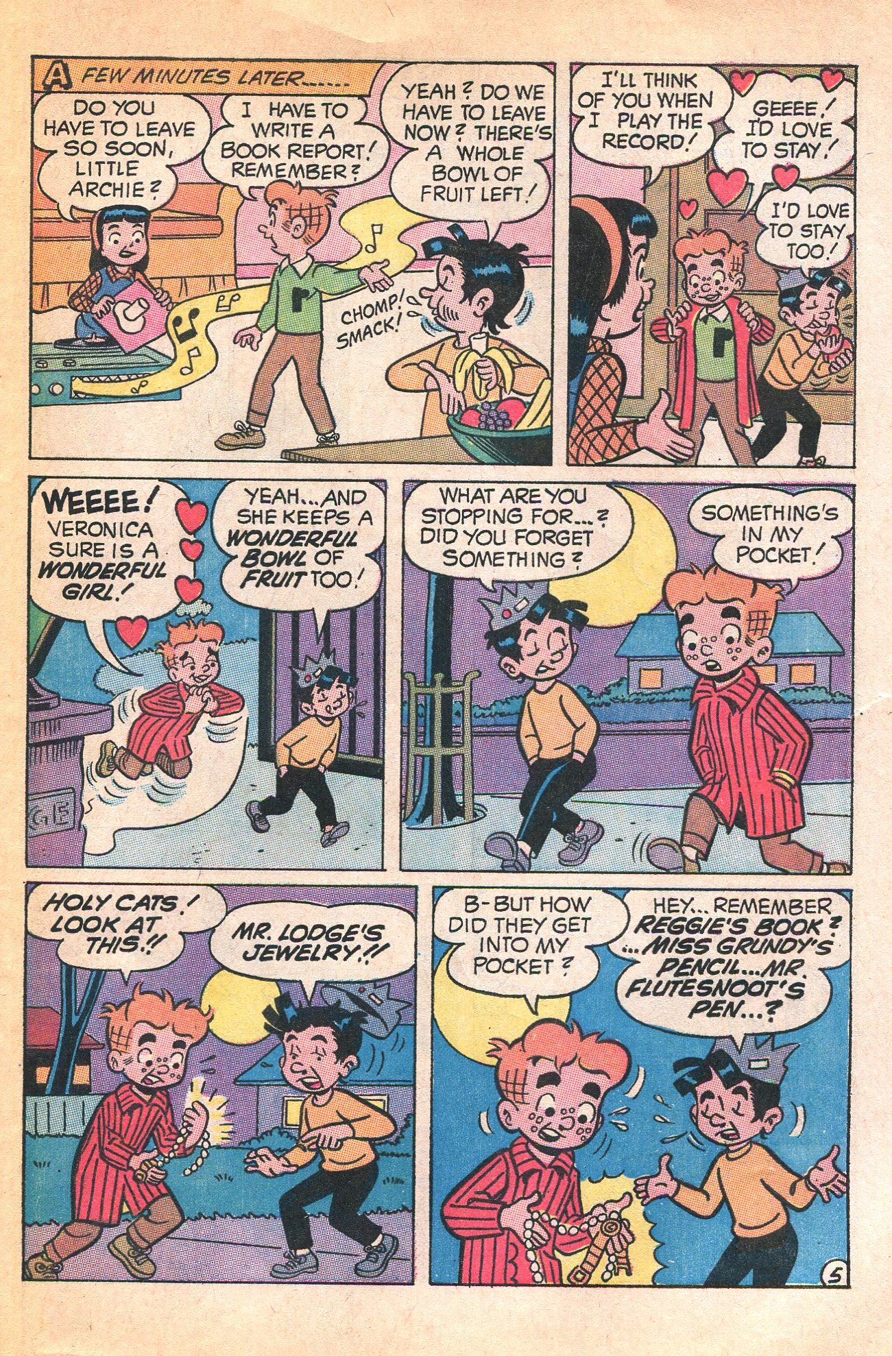 Read online The Adventures of Little Archie comic -  Issue #58 - 63