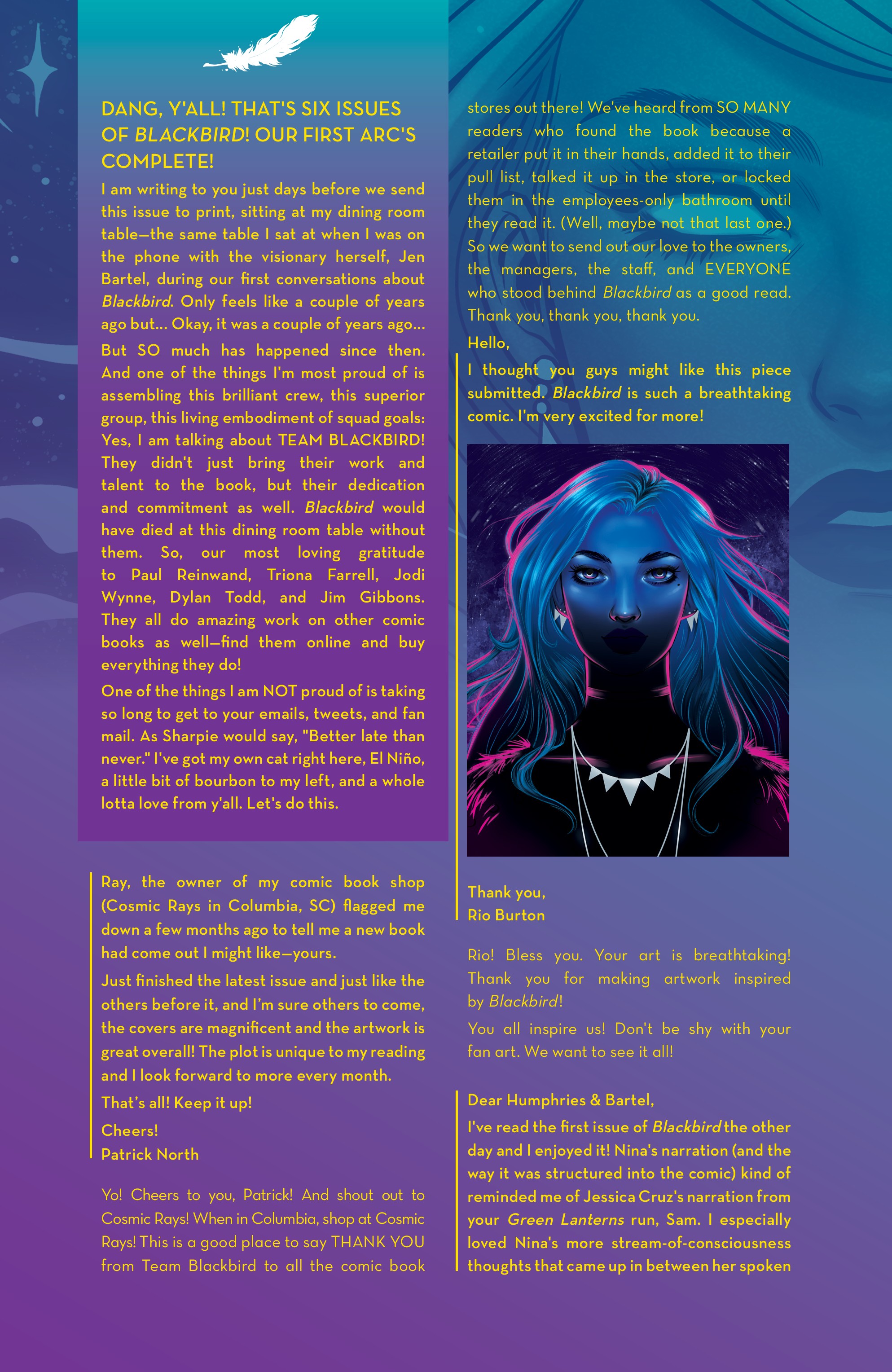 Read online Blackbird comic -  Issue #6 - 25