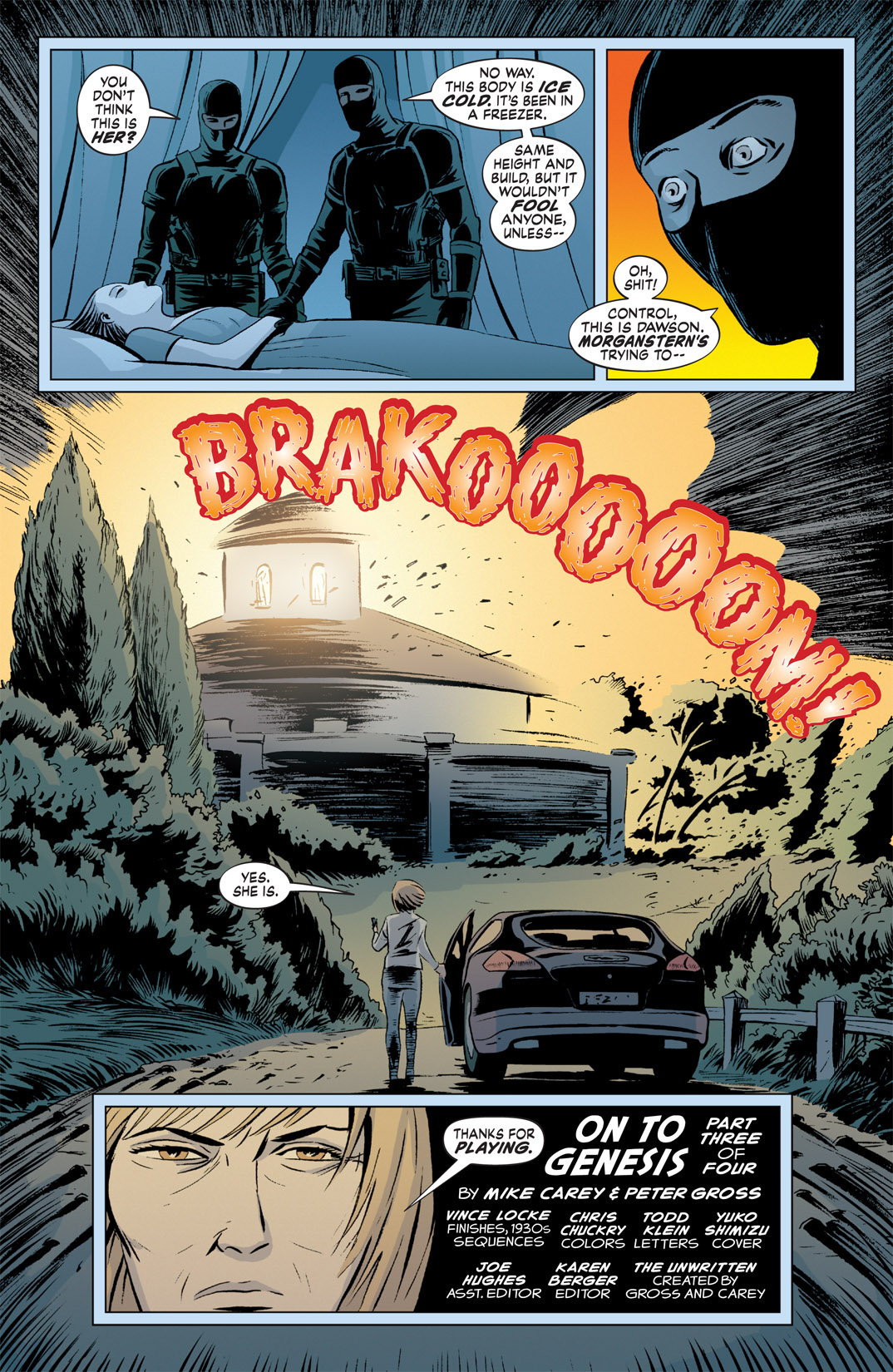 Read online The Unwritten comic -  Issue #29 - 3