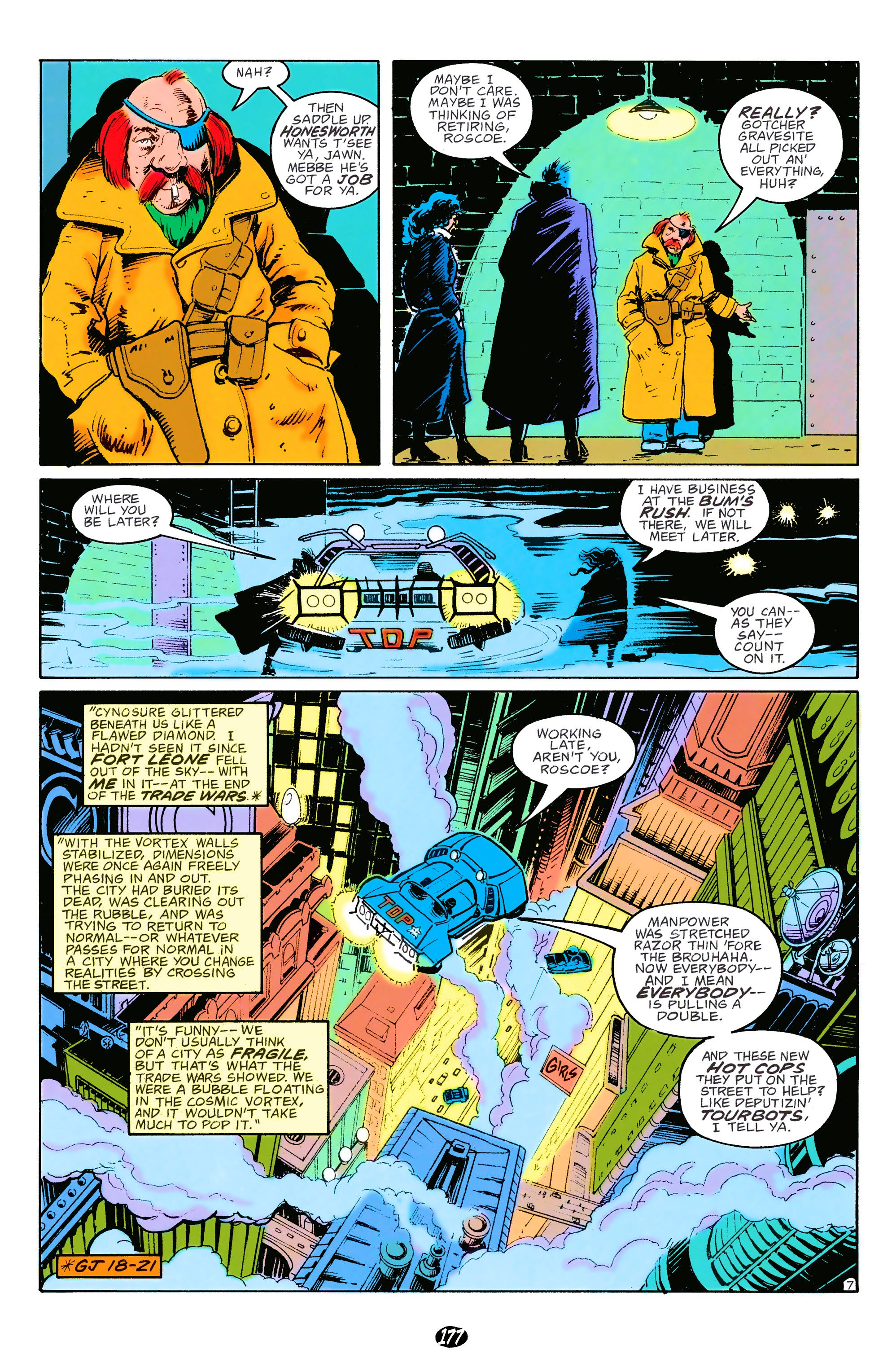 Read online Grimjack comic -  Issue # _TPB 2 - 176