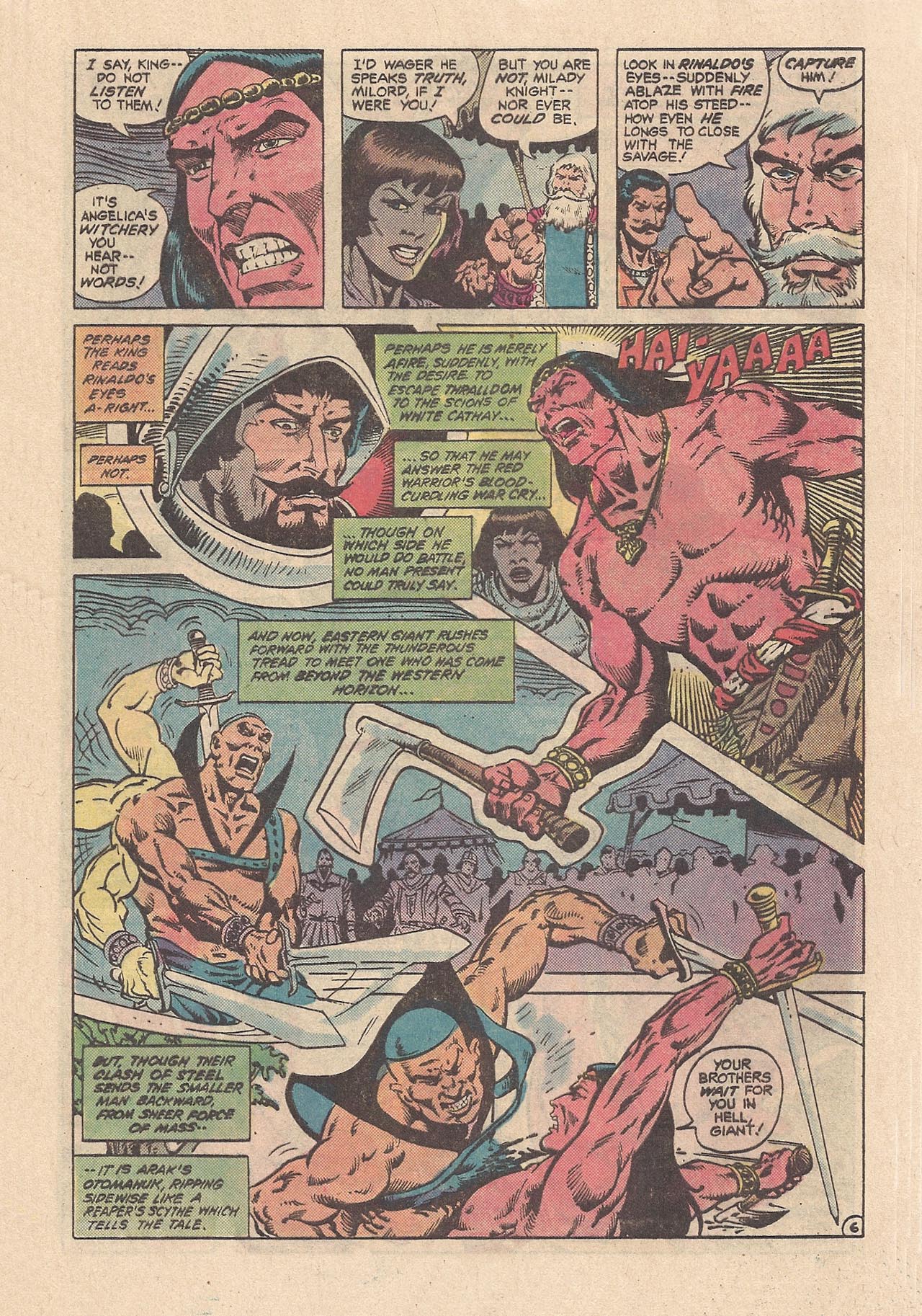 Read online Arak Son of Thunder comic -  Issue #6 - 9