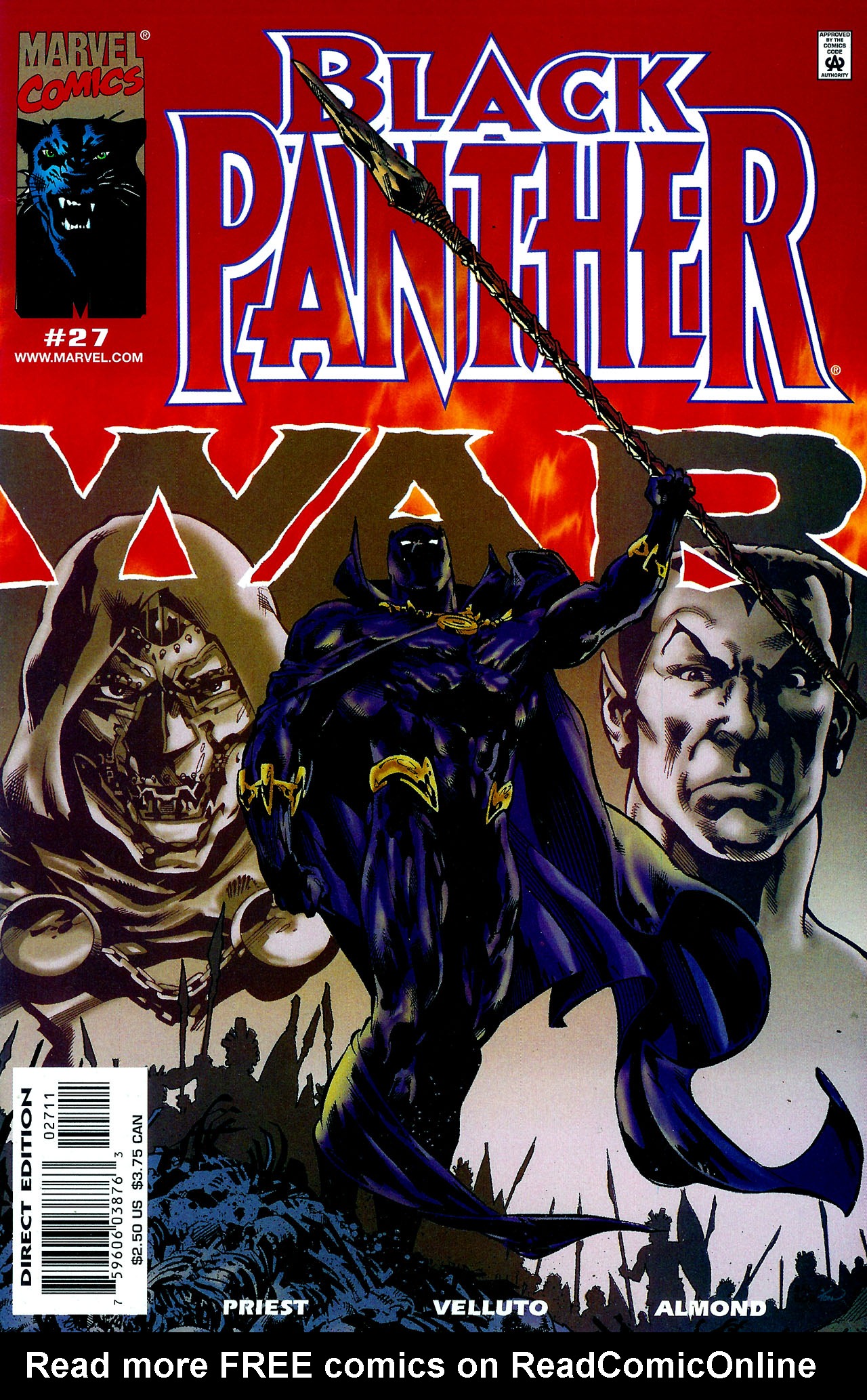 Read online Black Panther (1998) comic -  Issue #27 - 1