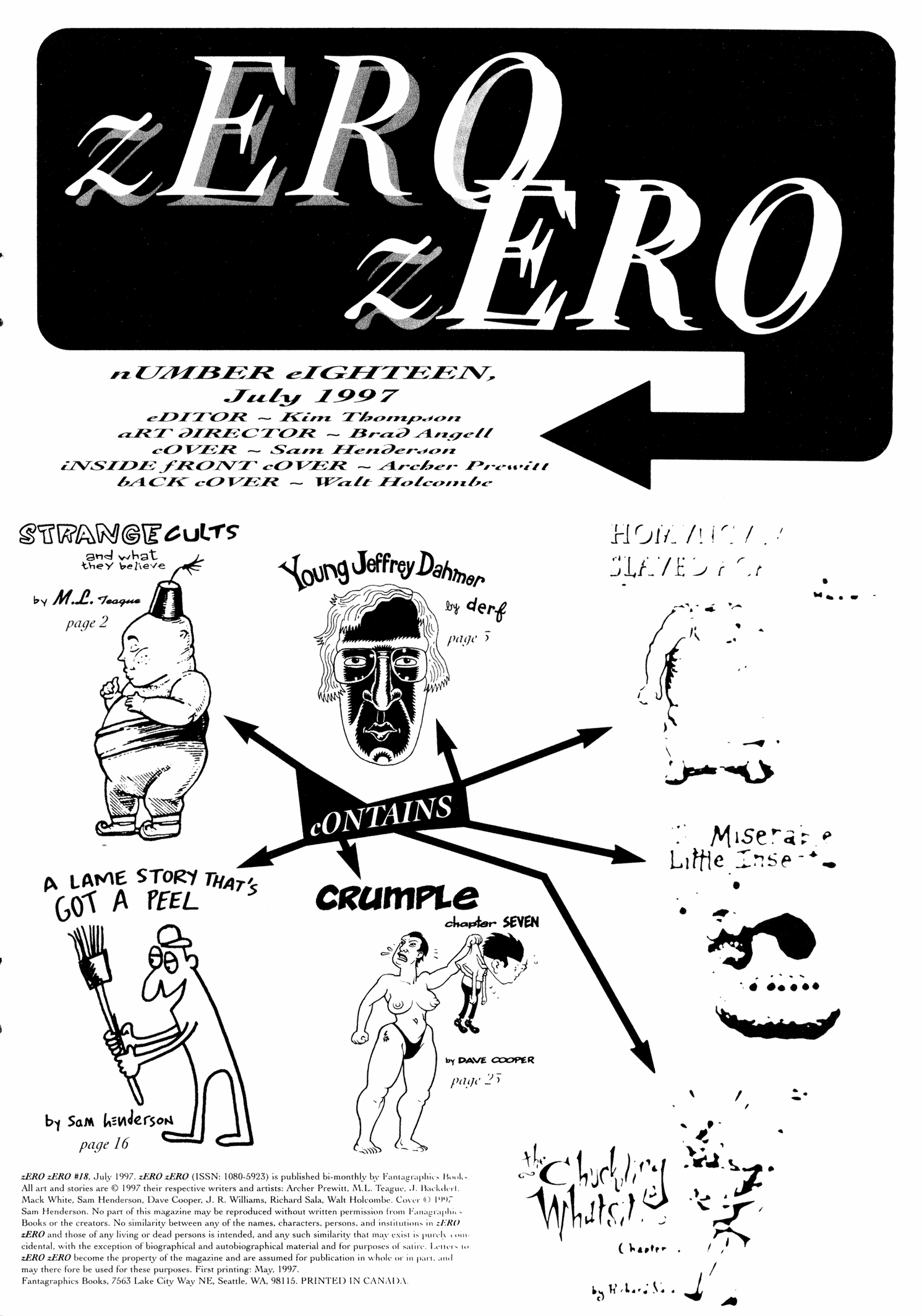 Read online Zero Zero comic -  Issue #18 - 3
