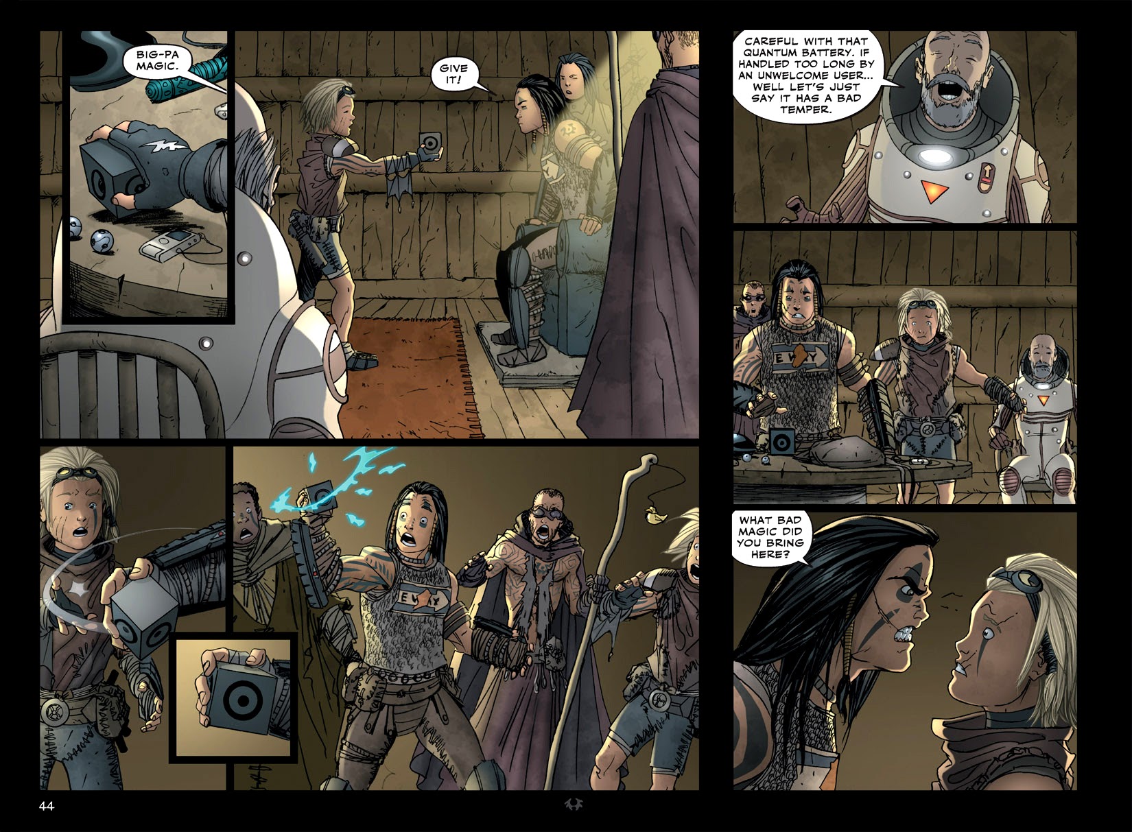 Read online Tribes: The Dog Years comic -  Issue #2 - 12