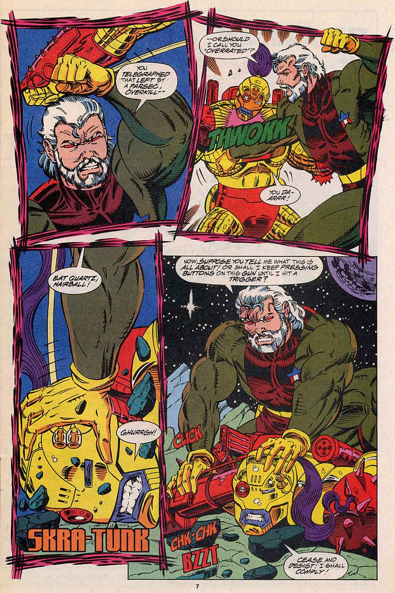 Read online Guardians of the Galaxy (1990) comic -  Issue #48 - 7