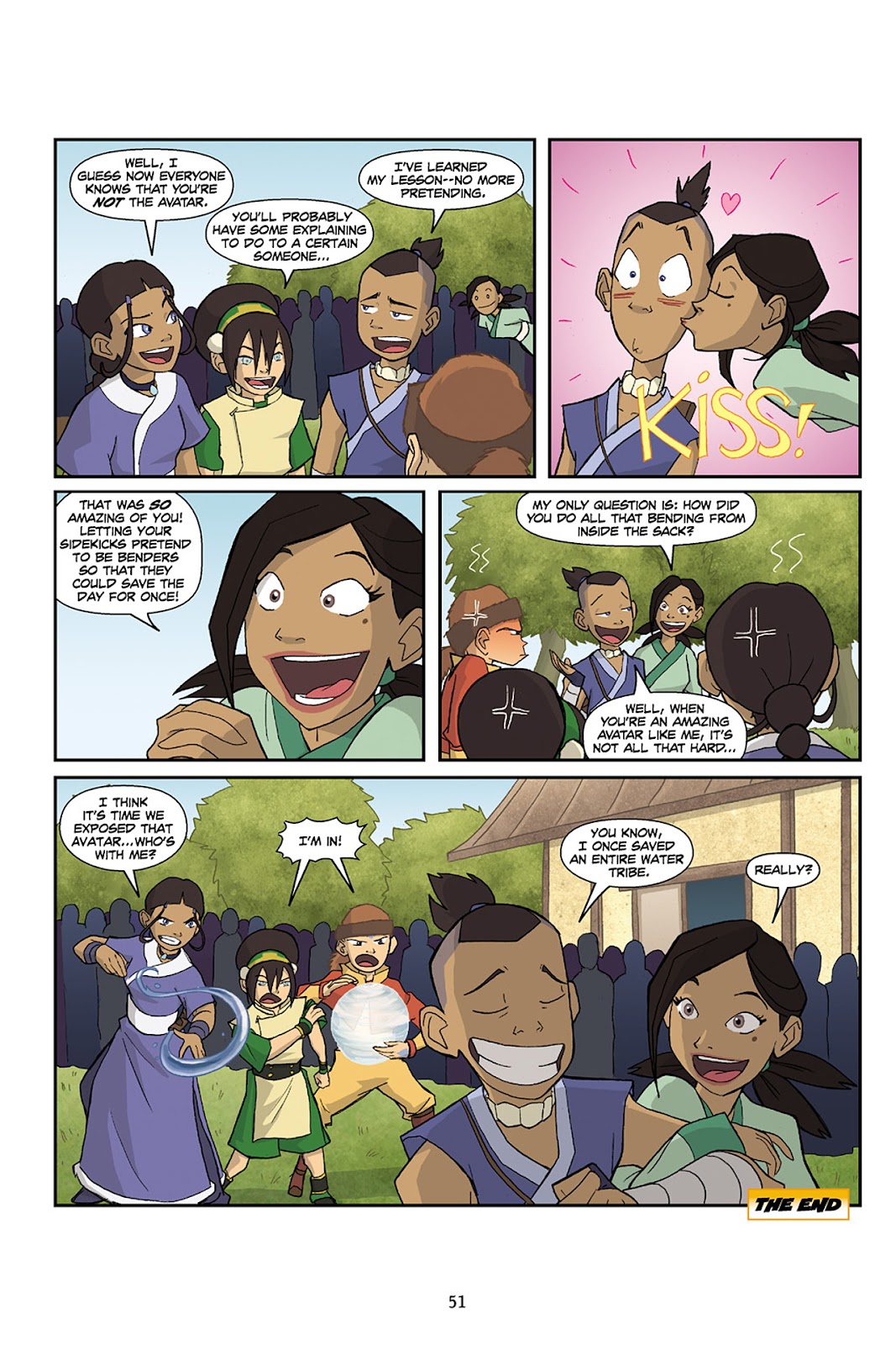 Nickelodeon Avatar: The Last Airbender - The Lost Adventures issue Full - Page 52