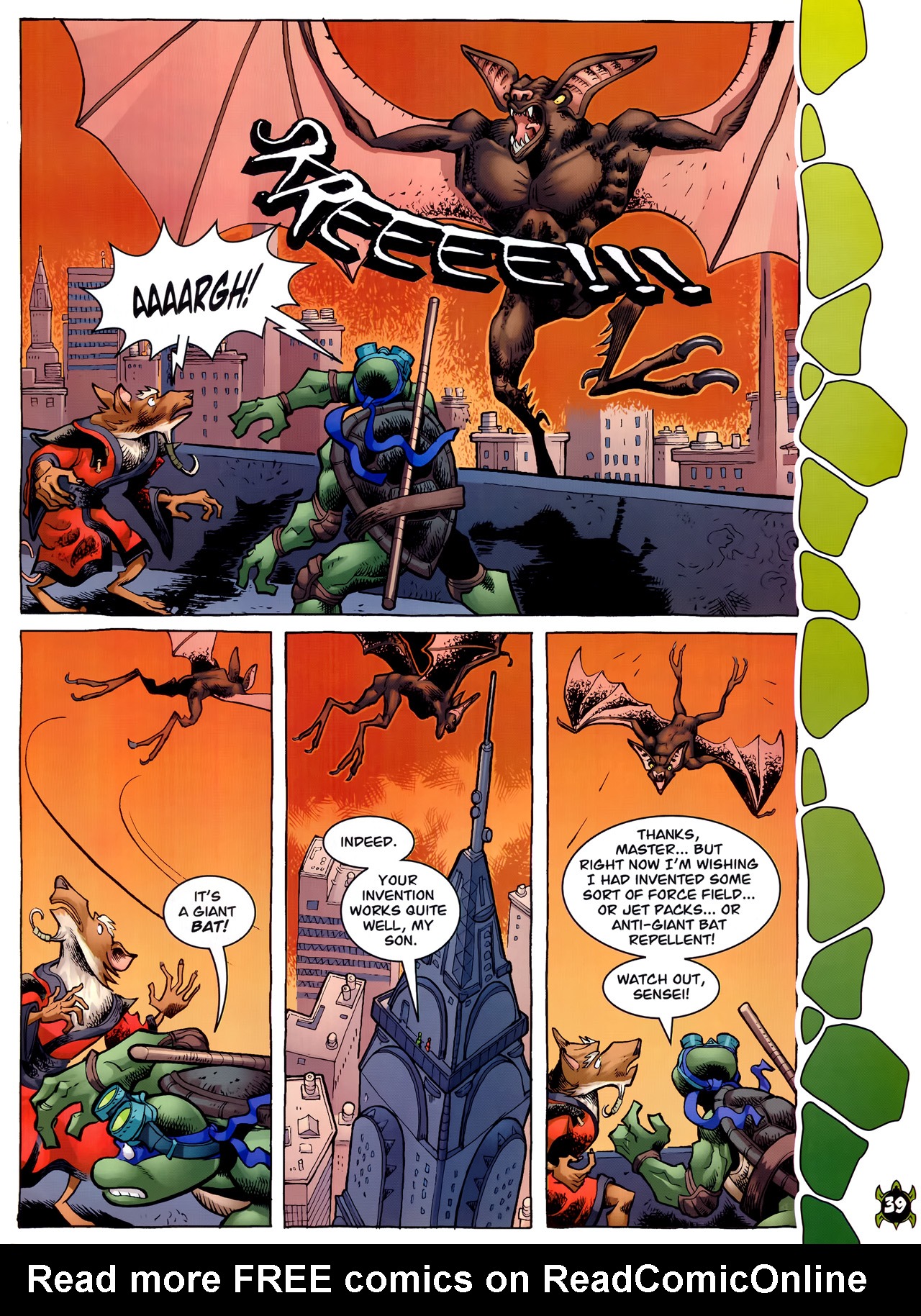 Read online Teenage Mutant Ninja Turtles Comic comic -  Issue #6 - 31