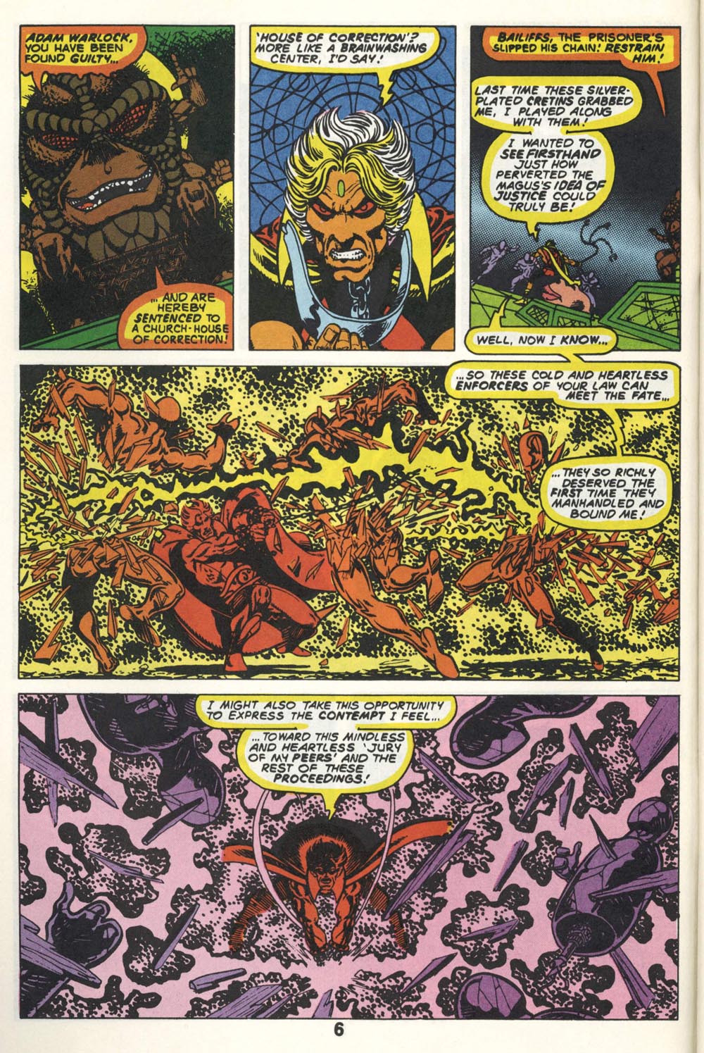 Read online Warlock (1982) comic -  Issue #2 - 7