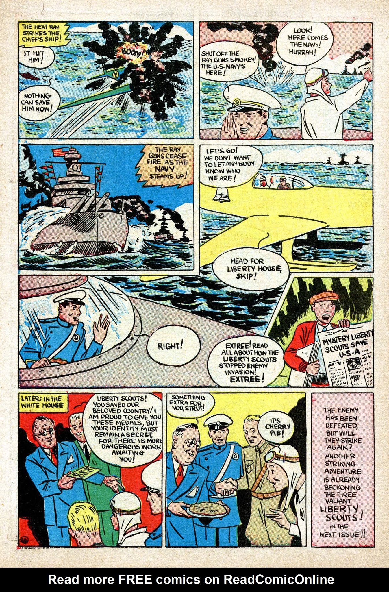 Read online Liberty Scouts Comics comic -  Issue #2 - 18