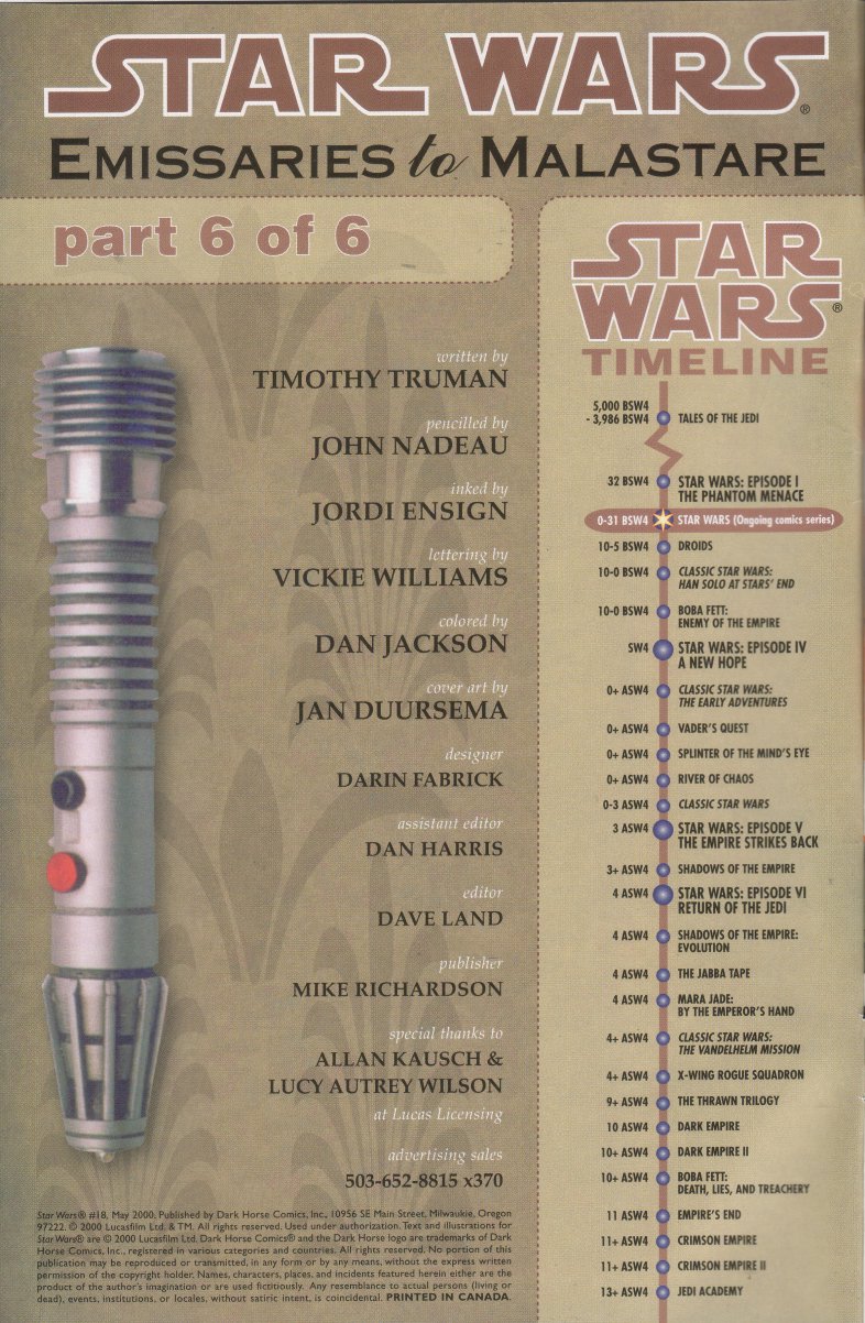 Star Wars (1998) Issue #18 #18 - English 2