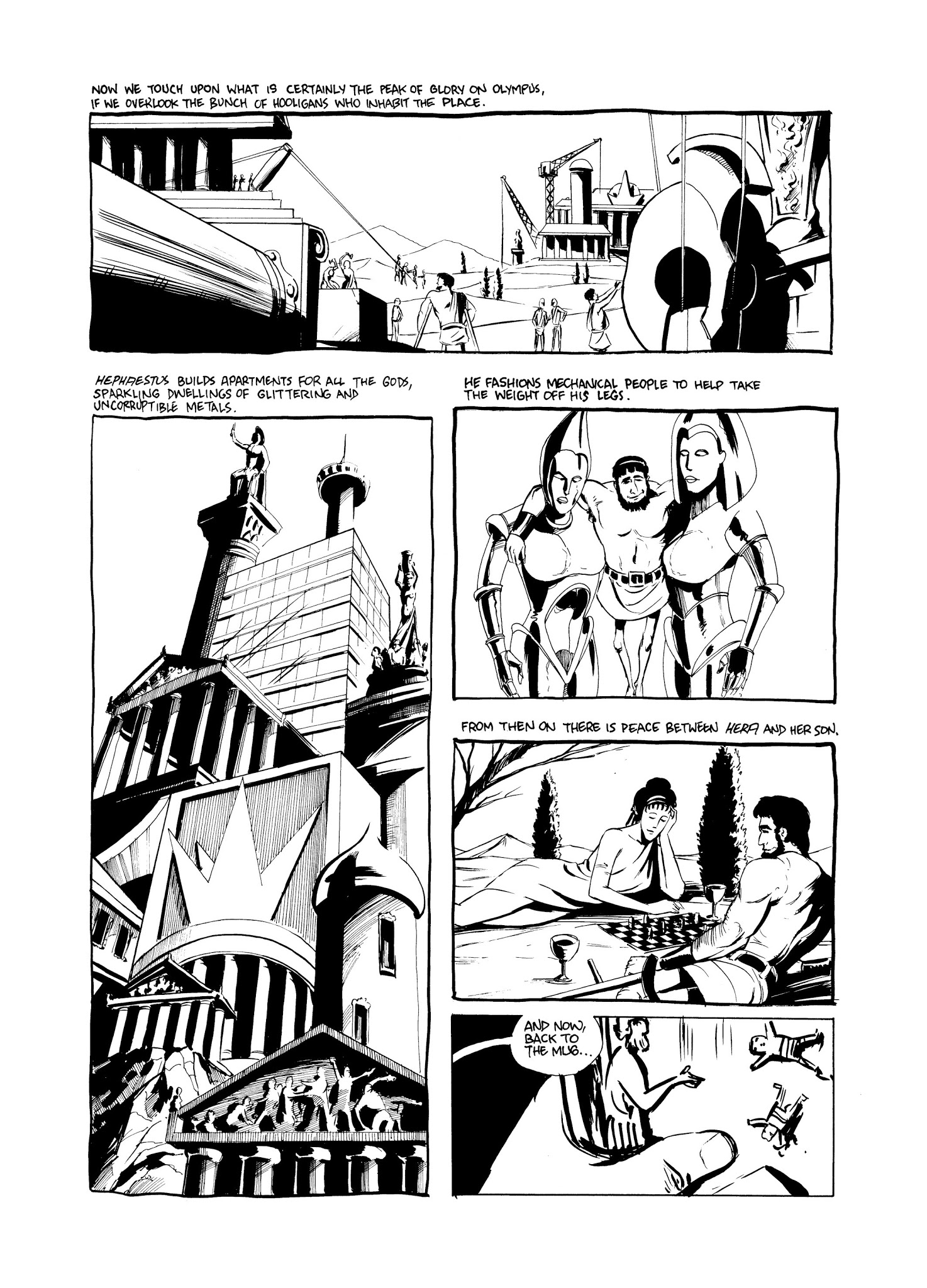 Read online Eddie Campbell's Bacchus comic -  Issue # TPB 2 - 21