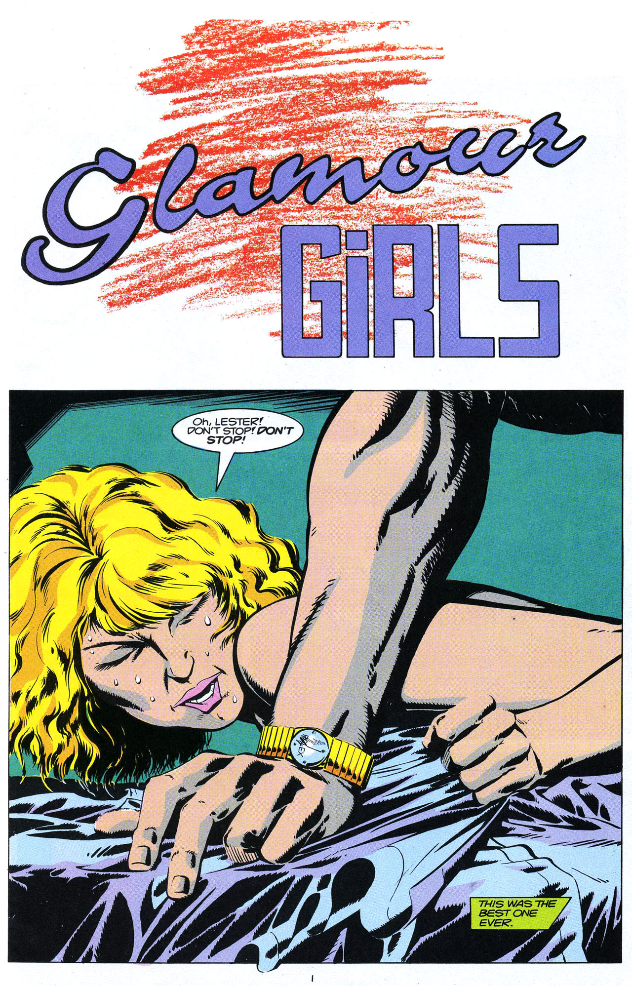 Read online The Trouble With Girls (1989) comic -  Issue #1 - 3