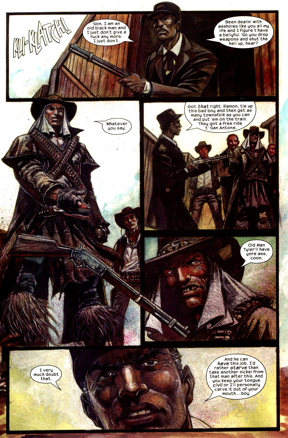 Read online Apache Skies comic -  Issue #3 - 4