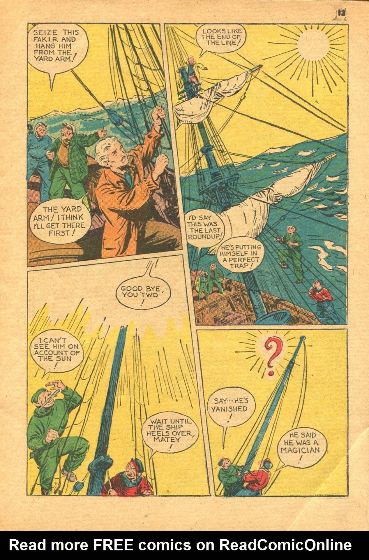 Read online Super-Magician Comics comic -  Issue #18 - 13