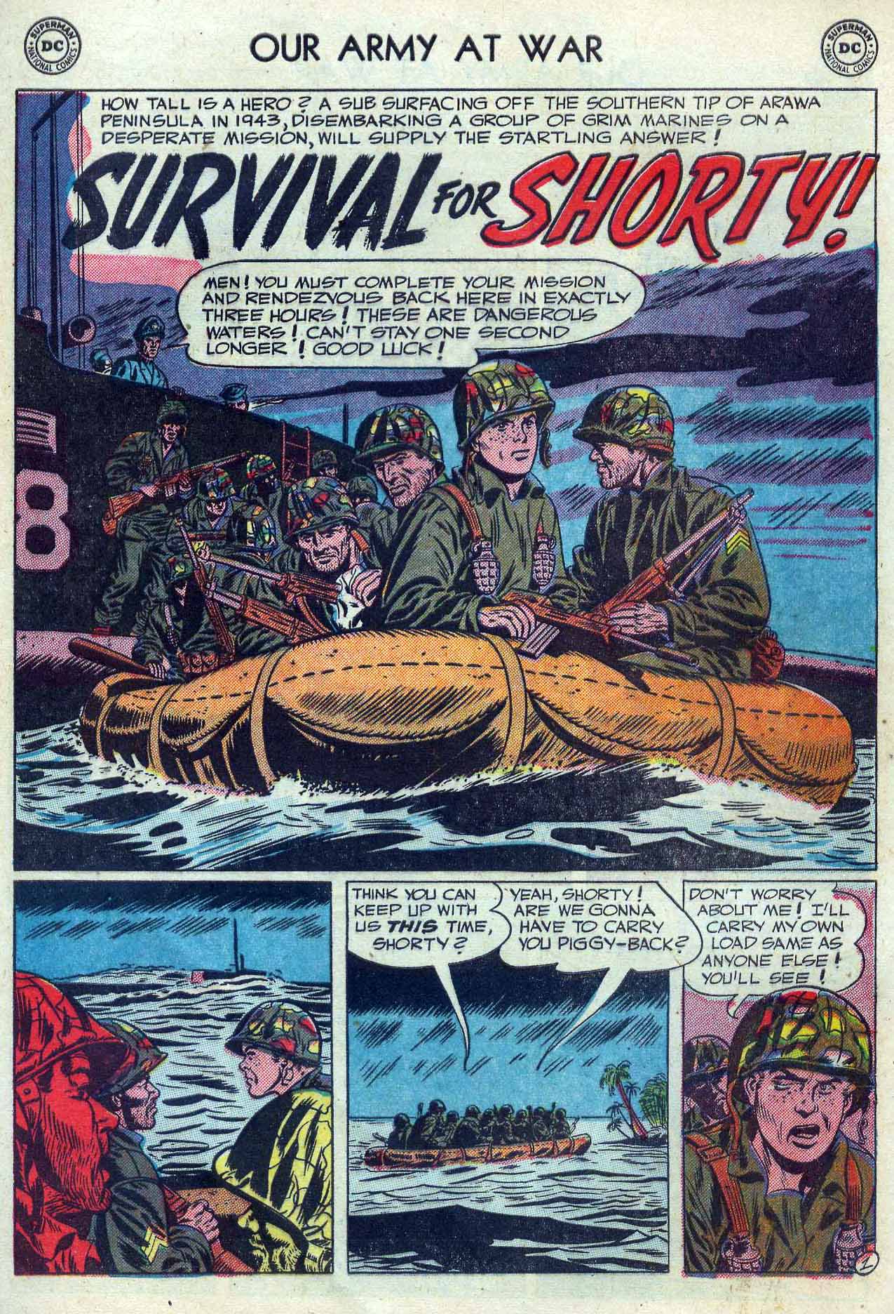 Read online Our Army at War (1952) comic -  Issue #2 - 29