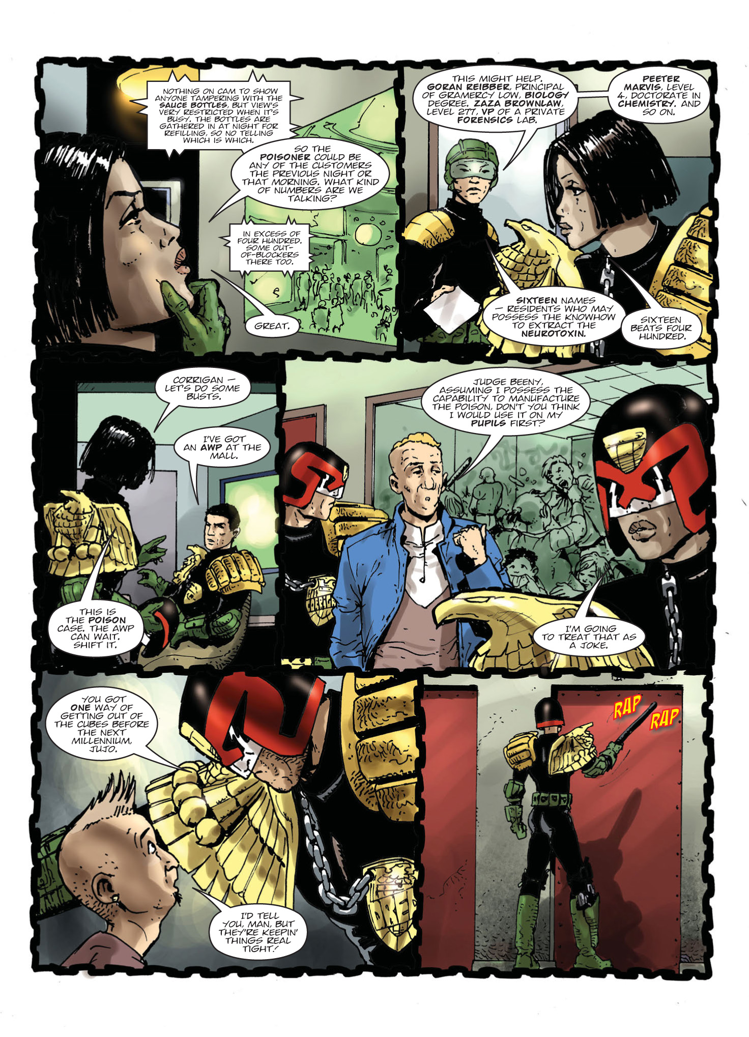 Read online Judge Dredd Megazine (Vol. 5) comic -  Issue #396 - 112