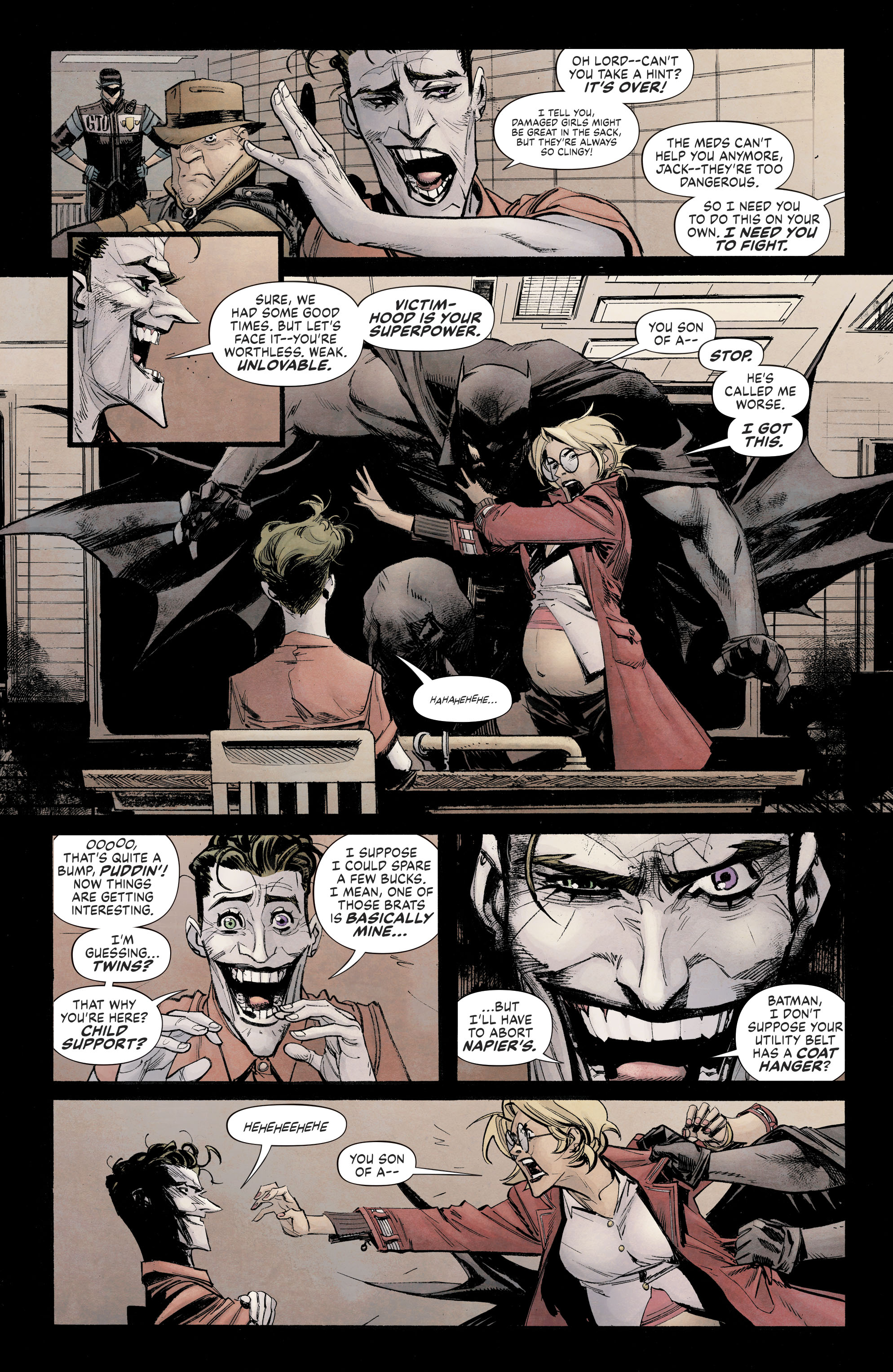 Read online Batman: Curse of the White Knight comic -  Issue #3 - 14
