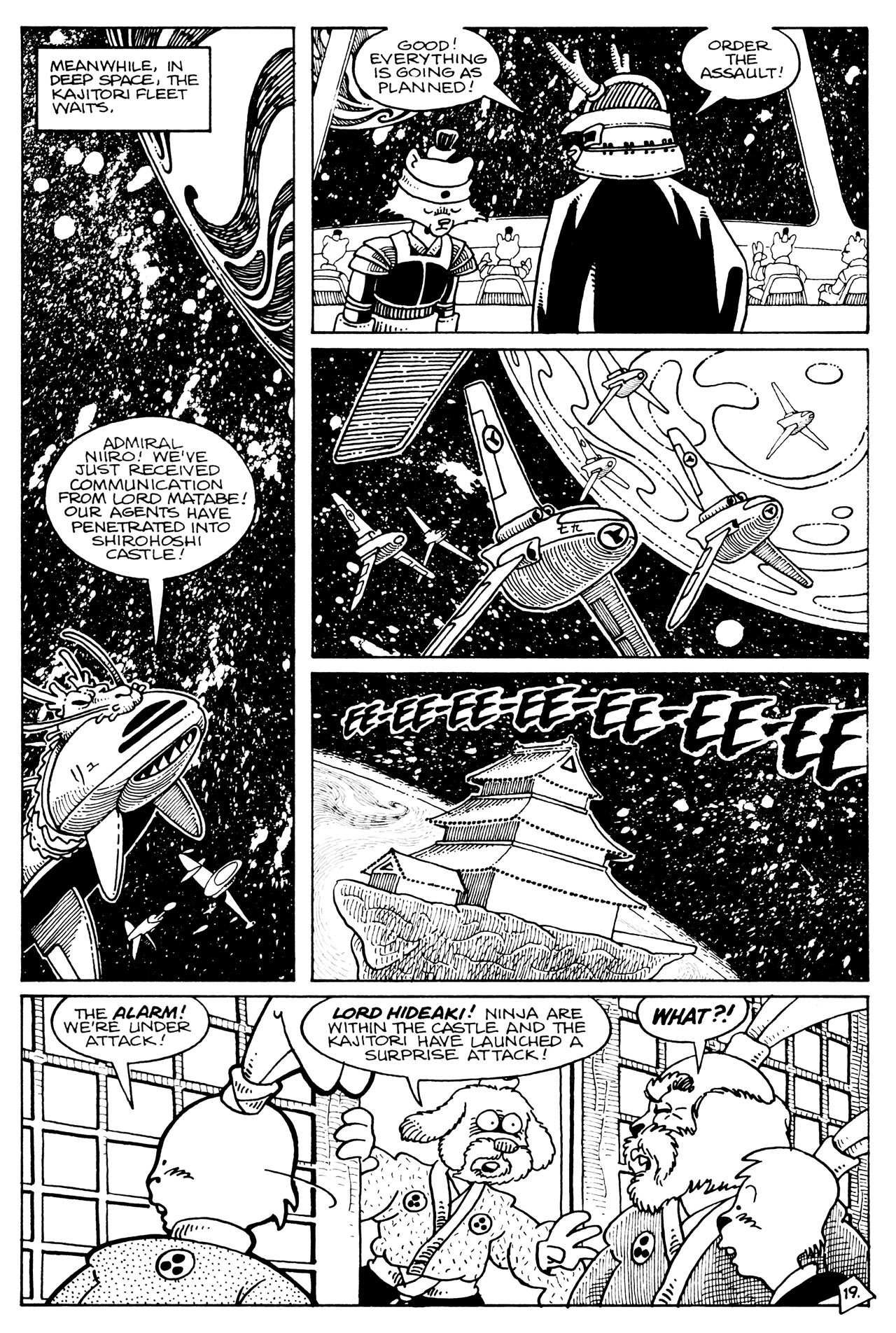 Read online Space Usagi (1992) comic -  Issue #1 - 20