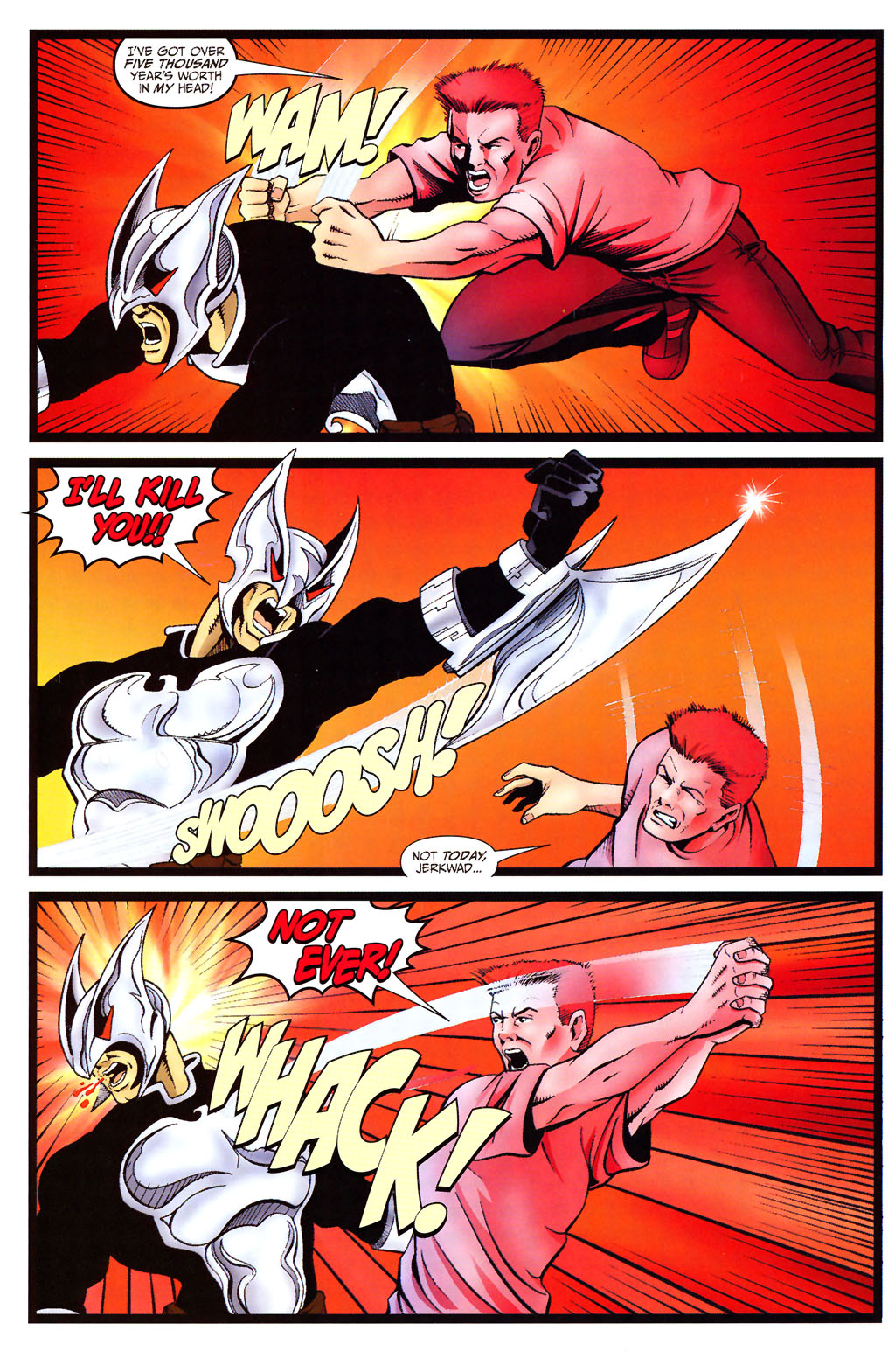 Read online ShadowHawk (2005) comic -  Issue #12 - 20