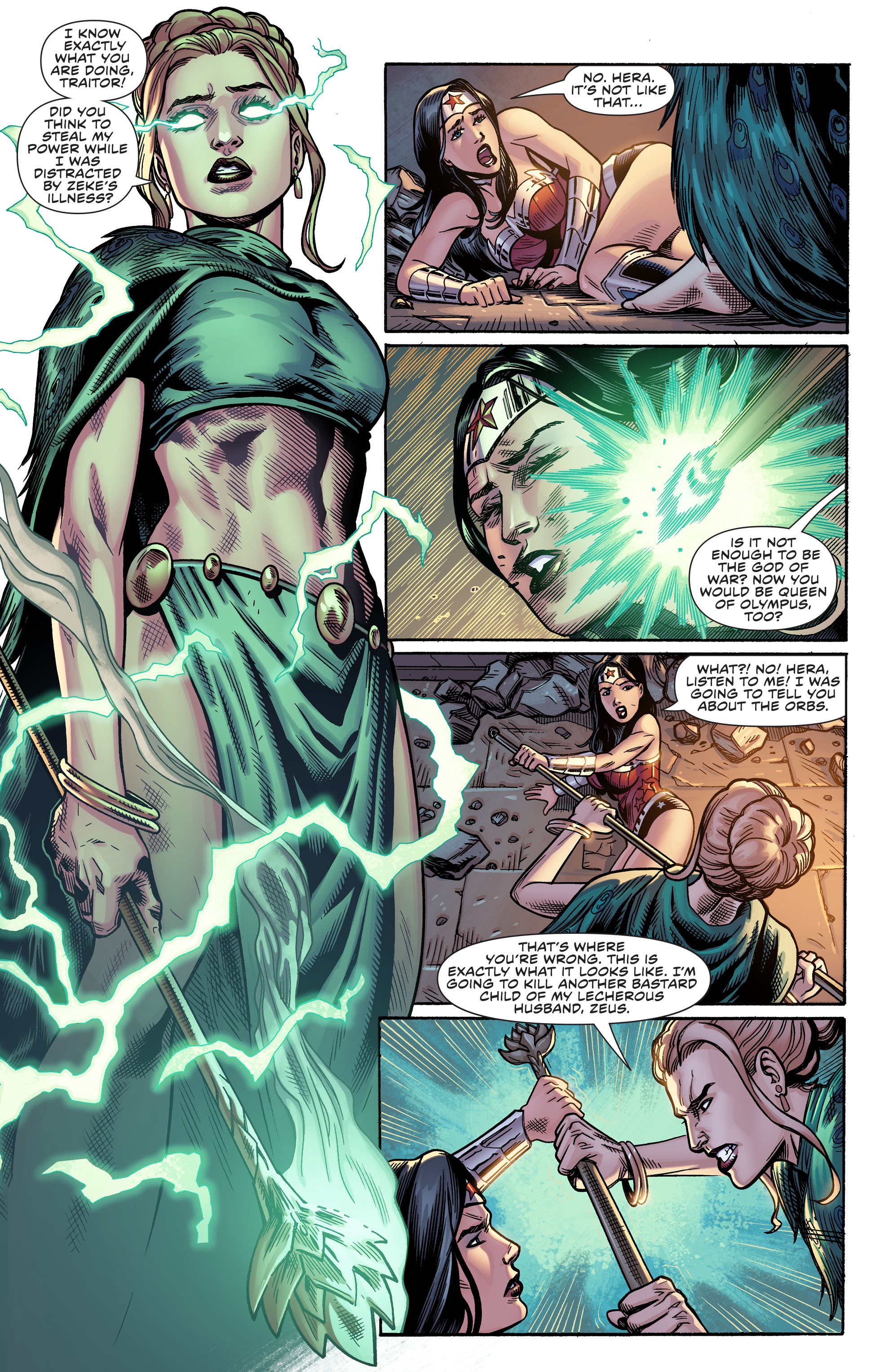 Read online Wonder Woman (2011) comic -  Issue #51 - 16
